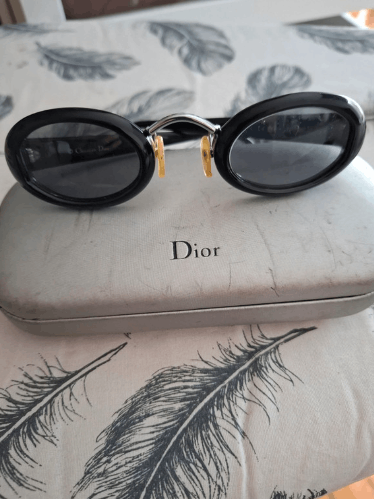 Dior × John Galliano × Vintage DIOR Sunglasses CD Wrap Shield Mask Ski Galliano Era Size ONE SIZE - 3 Thumbnail