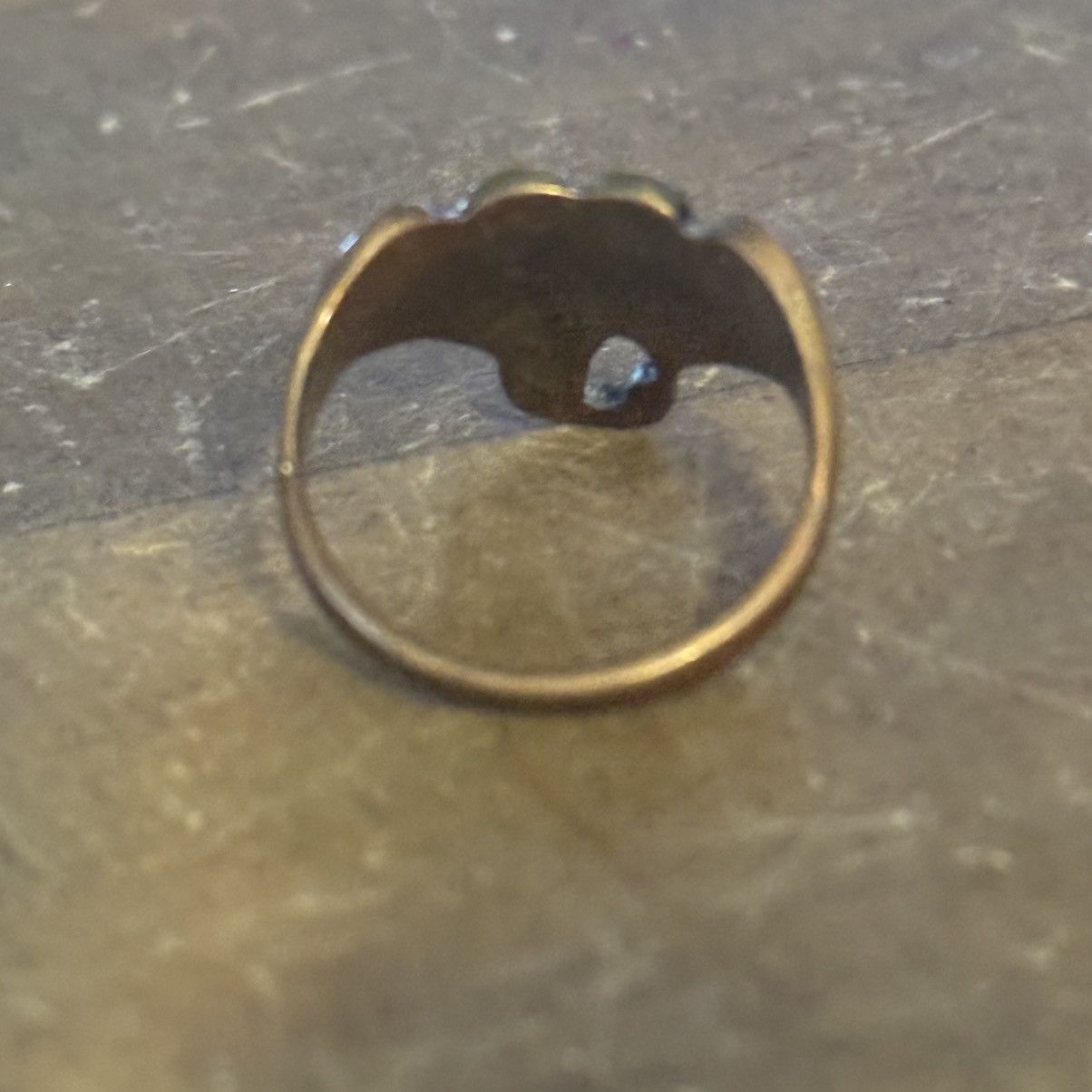 Other Bronze tone elephant head ring Size ONE SIZE - 7 Thumbnail