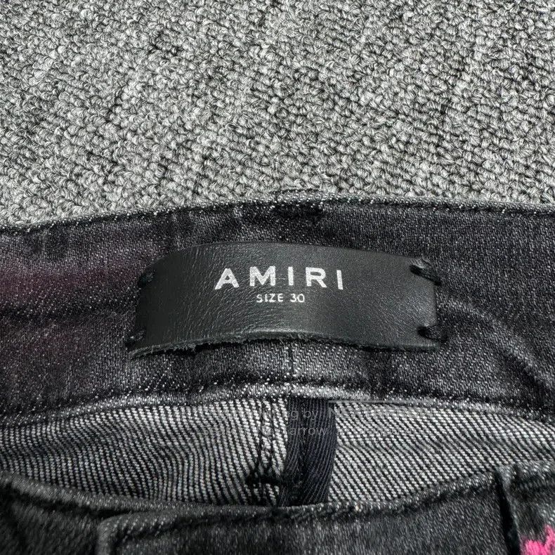 Amiri Amiri Size 30 Splashing ink, destroying jeans Size US 30 / EU 46 - 2 Thumbnail