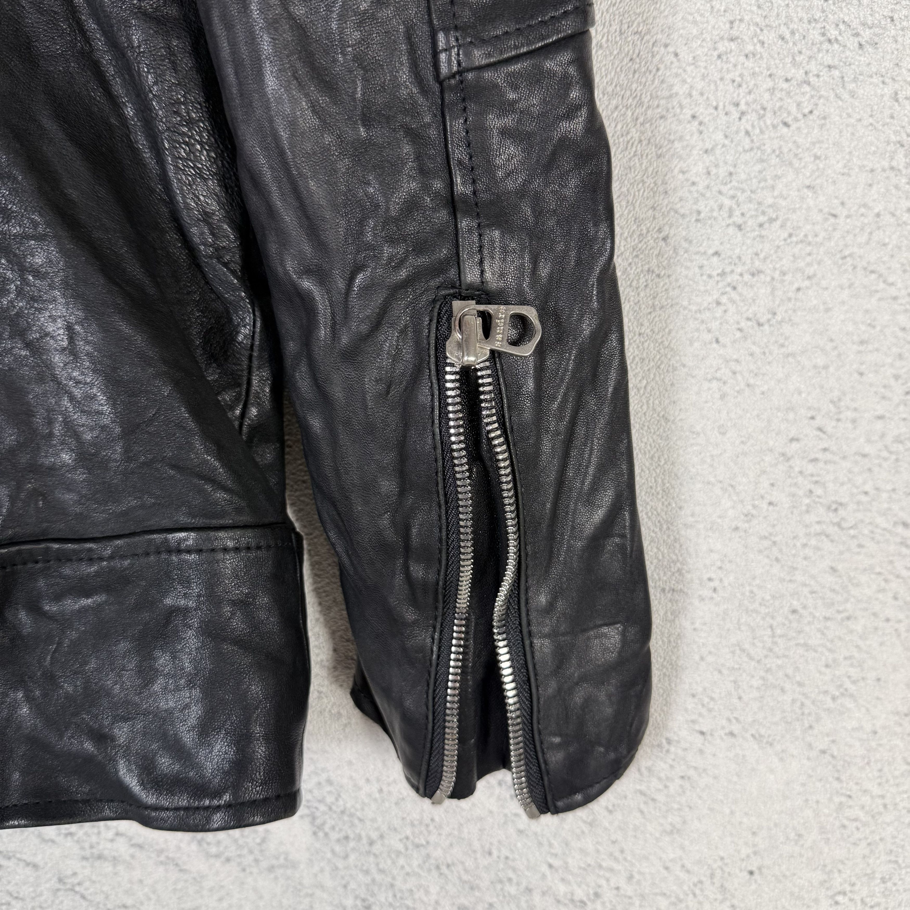 Sandro Sandro Leahter Biker Jacket Size US XS / EU 42 / 0 - 5 Thumbnail