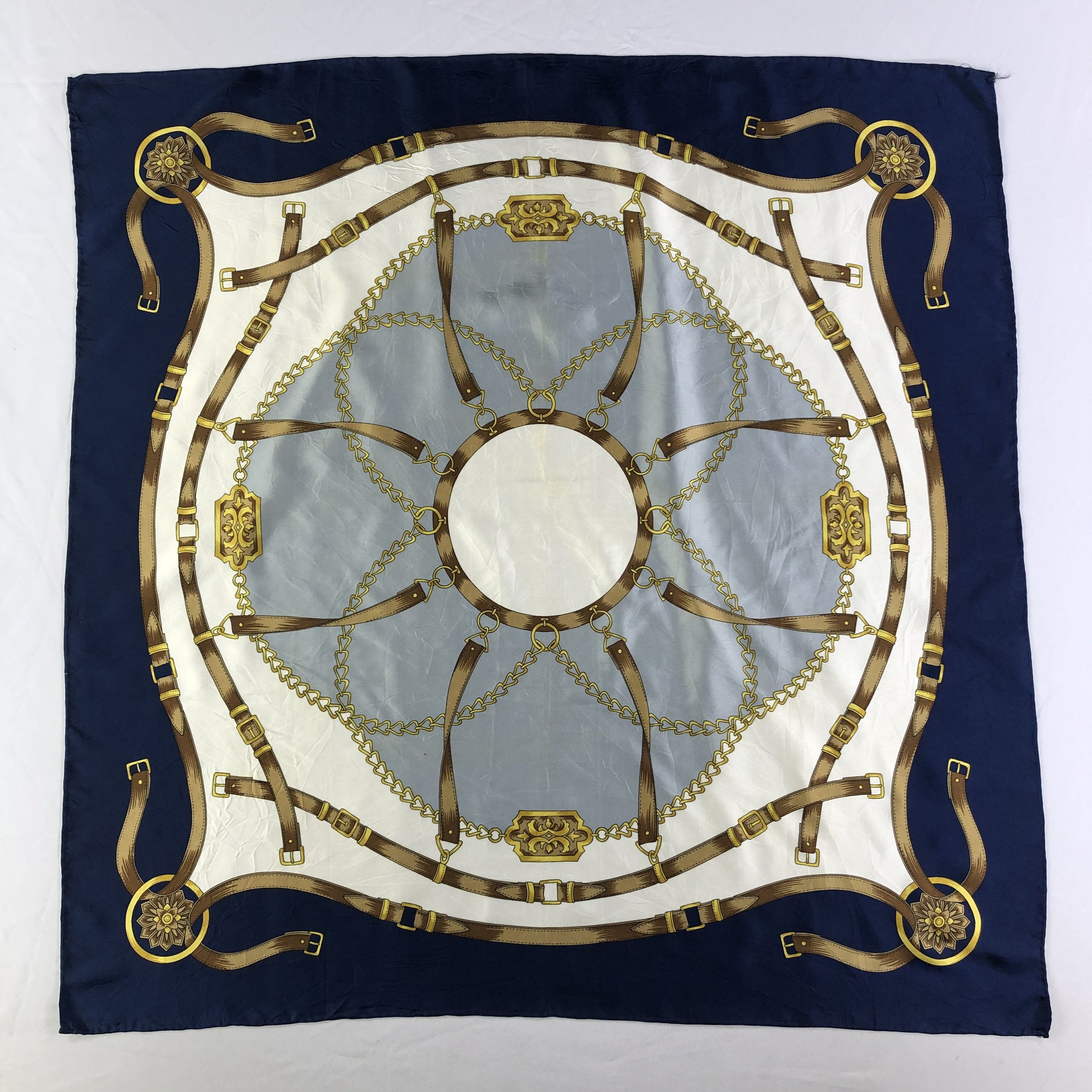 Vintage Vintage Silk Scarf Size ONE SIZE - 2 Thumbnail