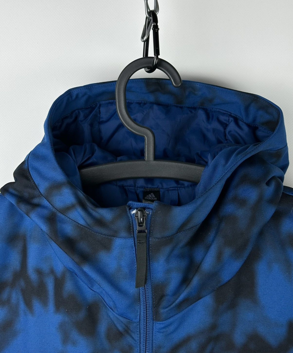Adidas Adidas FC Arsenal Down Jacket Hooded Blue/Black/Pink Size L Size US L / EU 52-54 / 3 - 4 Thumbnail