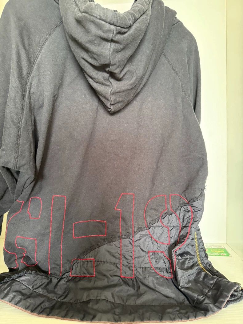 Greg Lauren greg lauren Splicing hoodie 2506-Nextarrow Size US XL / EU 56 / 4 - 3 Thumbnail