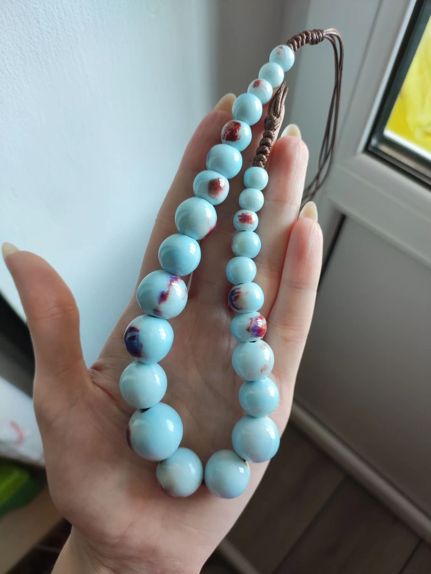 Handmade Boho Ethnic Pendant Necklace Handmade Jewelry Gift For Her Size ONE SIZE - 1 Thumbnail