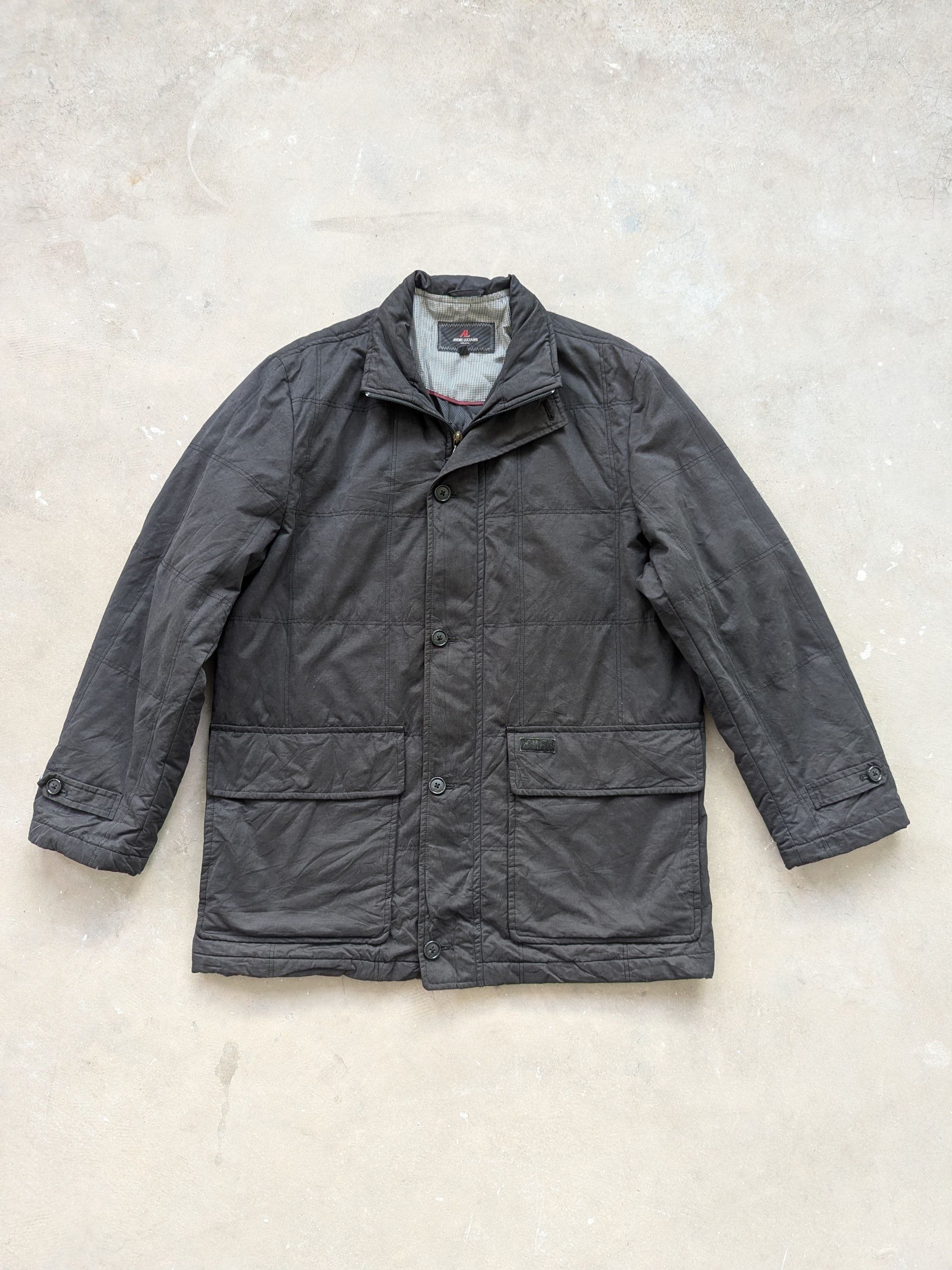 Andreluciano × Designer × Vintage Vintage 1990s AndreLuciano Black Jacket Size US M / EU 48-50 / 2 - 1 Thumbnail