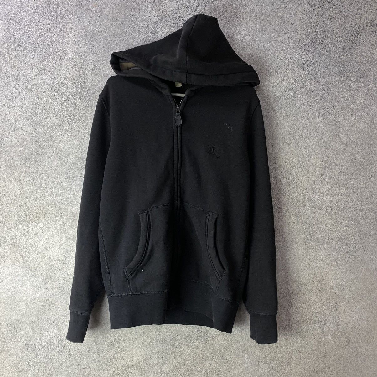 Burberry Black Burrbery zip hoodie Brit luxury Size US S / EU 44-46 / 1 - 1 Thumbnail