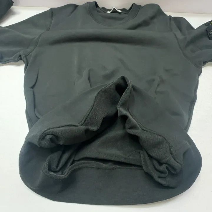 Stone Island Stone Island Men's Black Crew Neck Sweatshirt -2506 Size US XL / EU 56 / 4 - 8 Thumbnail