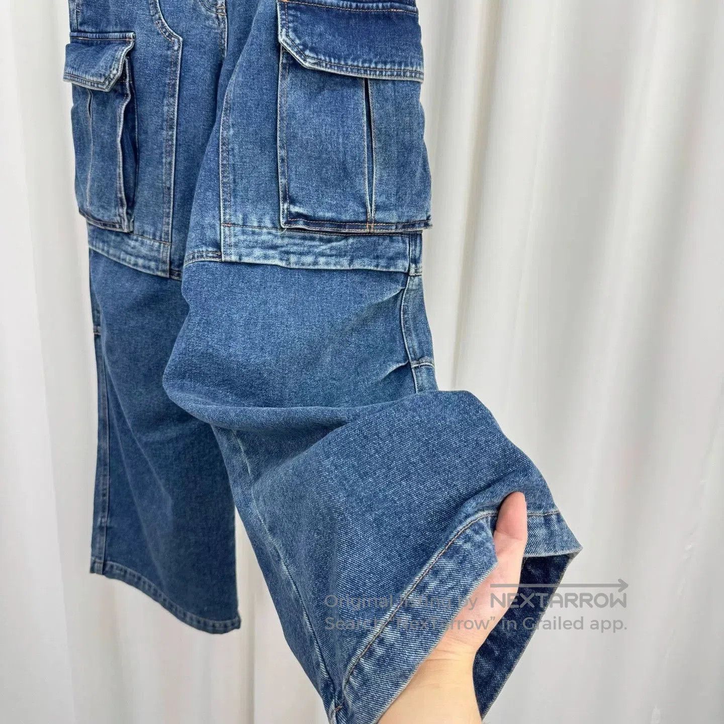 Juun.J Juun.J Large Pocket Washed Jeans. Size US 38 / EU 54 - 4 Thumbnail