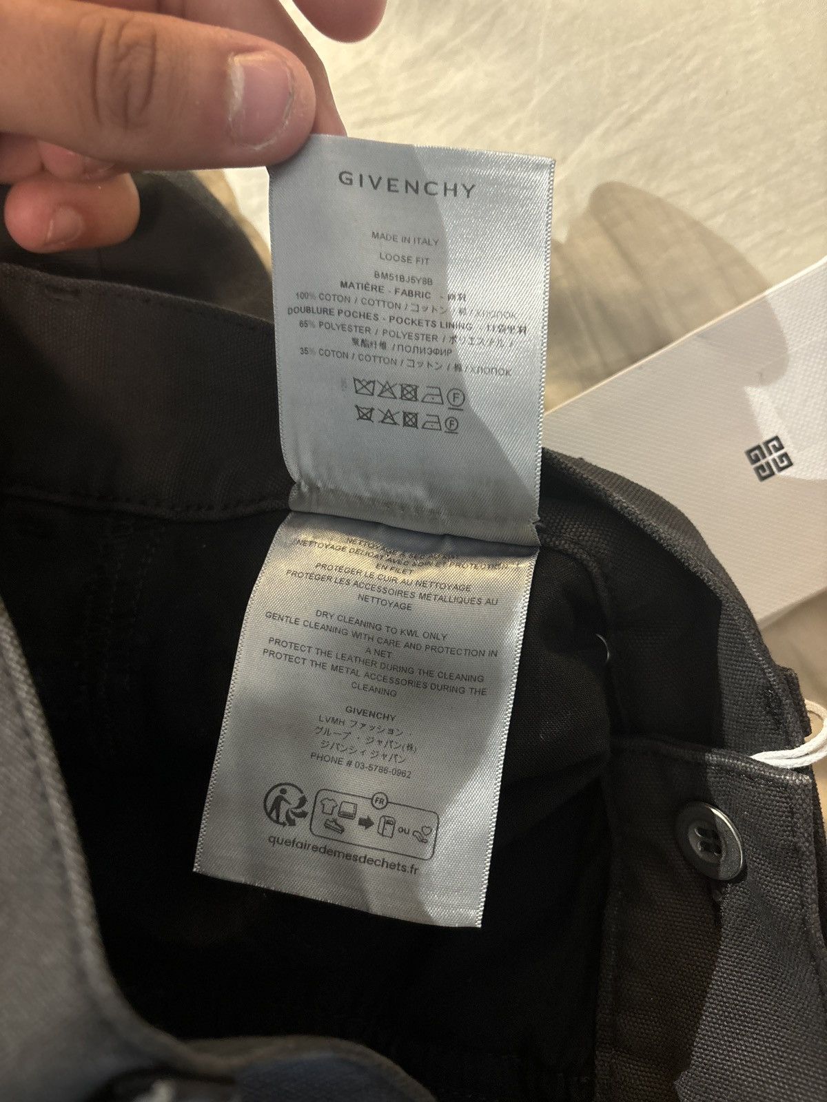 Givenchy Hybrid Carpenter Pants Size US 30 / EU 46 - 9 Thumbnail