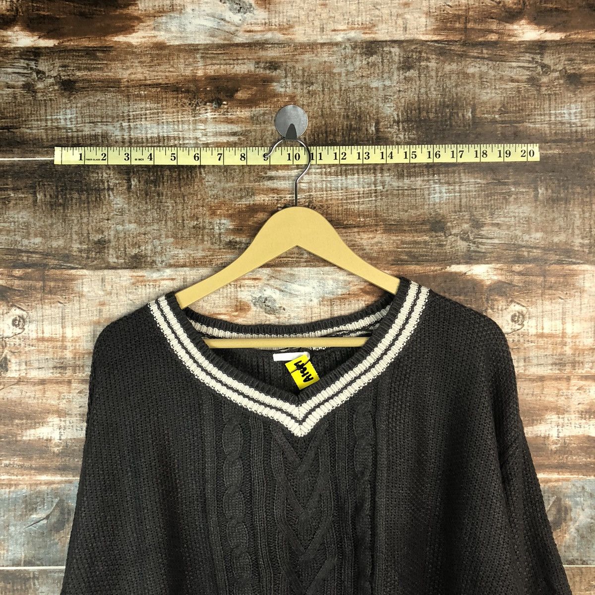 GU × Homespun Knitwear GU japan Grey vintage Knitwear #A1897 Size XL / US 12-14 / IT 48-50 - 4 Thumbnail