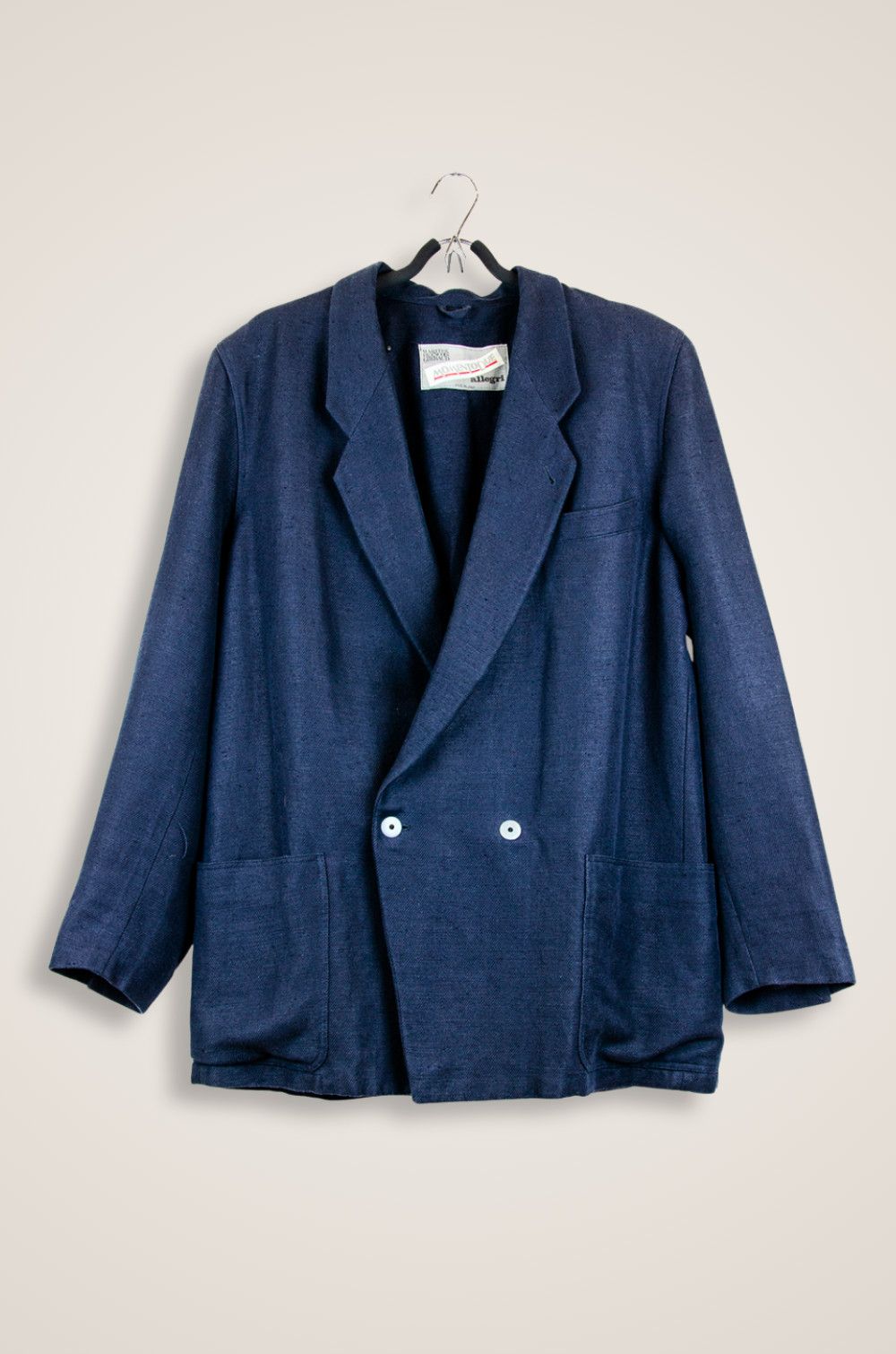 Marithe + Francois Girbaud Marithé François Girbaud Allegri Double Breasted Blazer XL Size 44R - 1 Thumbnail