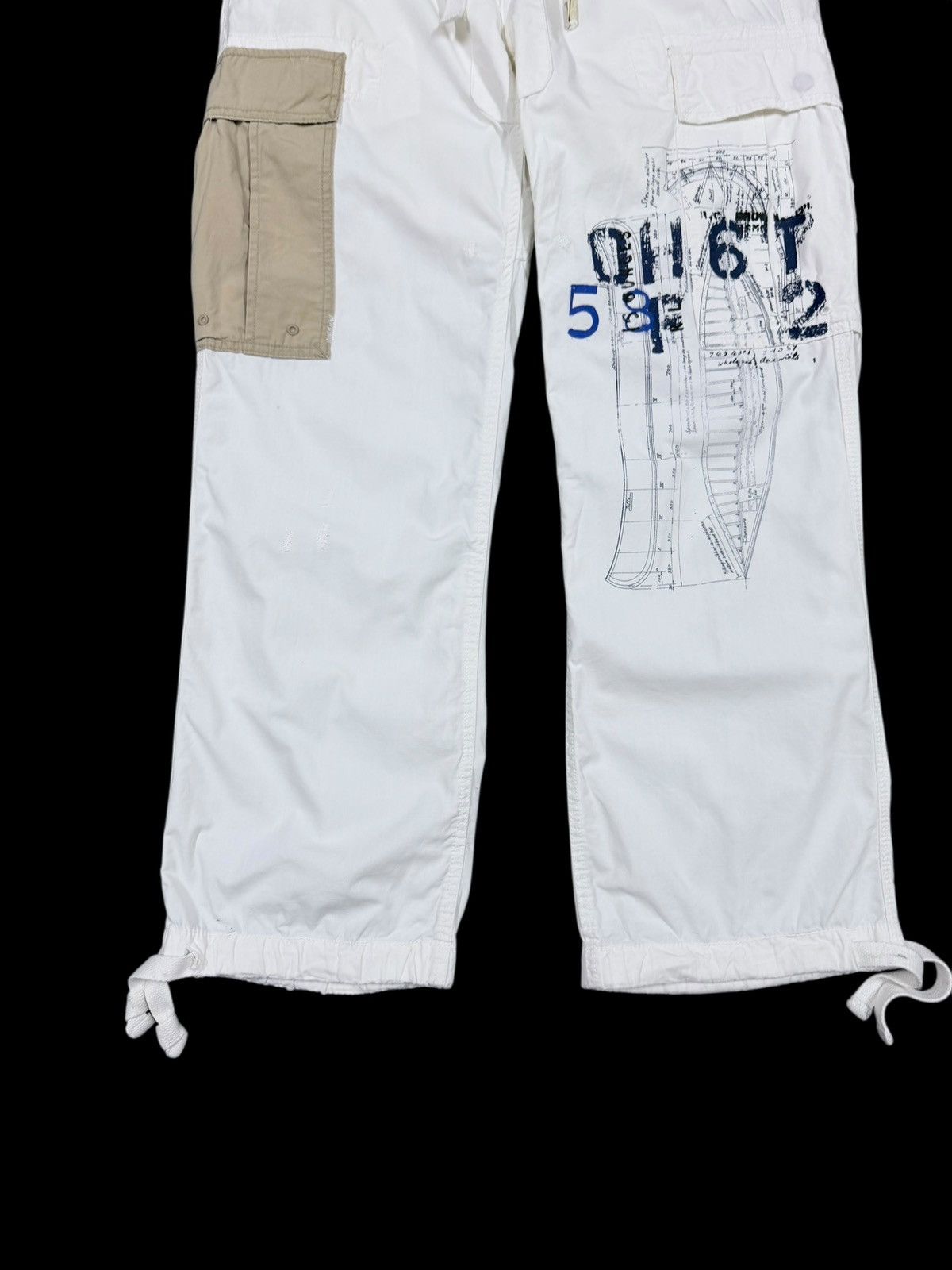 Polo Ralph Lauren Vtg🔥90’s Polo Ralph Lauren Printed Pant Multipocket Cargo Size US 32 / EU 48 - 8 Thumbnail