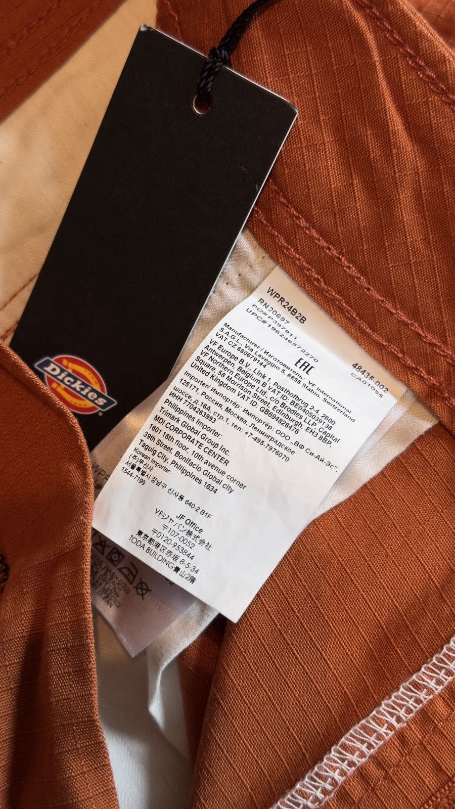 Dickies × Japanese Brand Dickies Double Knee Cargo Pants Multipocket ripstop cotton Size US 30 / EU 46 - 8 Thumbnail