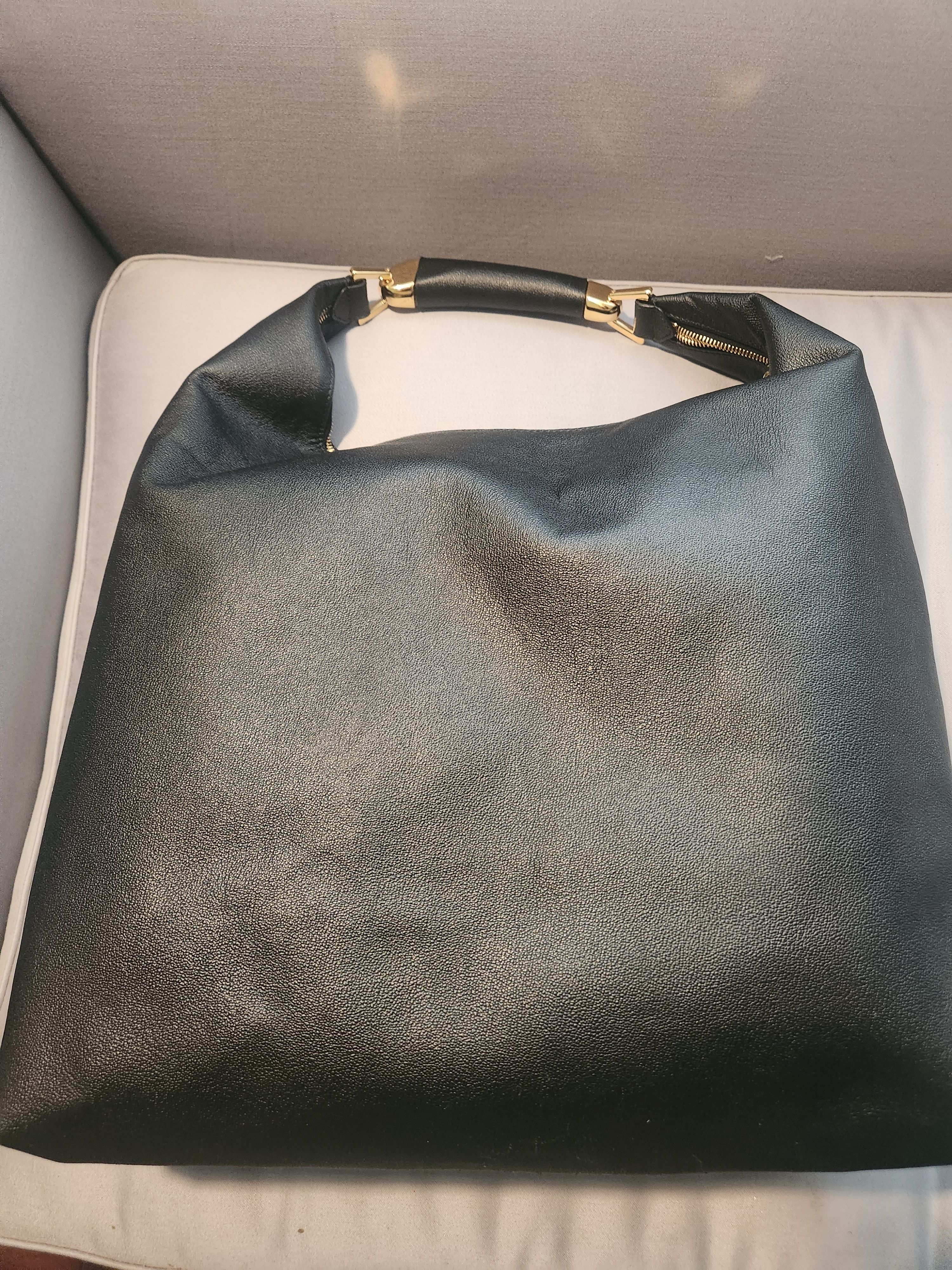 Tom Ford Grain Leather Bianca Large Hobo bag Size ONE SIZE - 3 Thumbnail