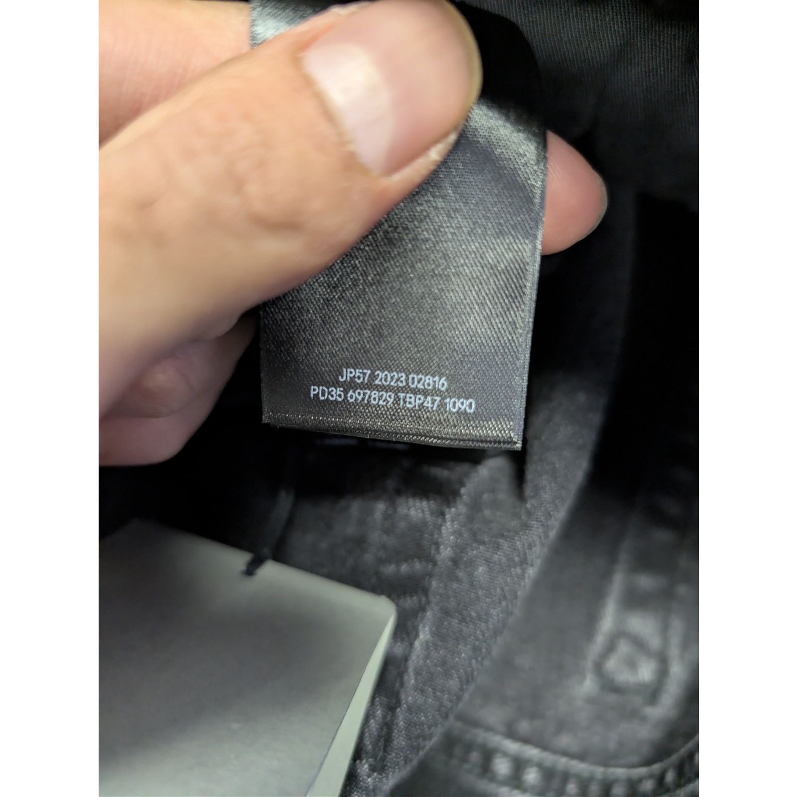 Balenciaga o1rshd1 Flared Pants 1090 Organic Japanese Denim in Noir Size US 30 / EU 46 - 17 Thumbnail