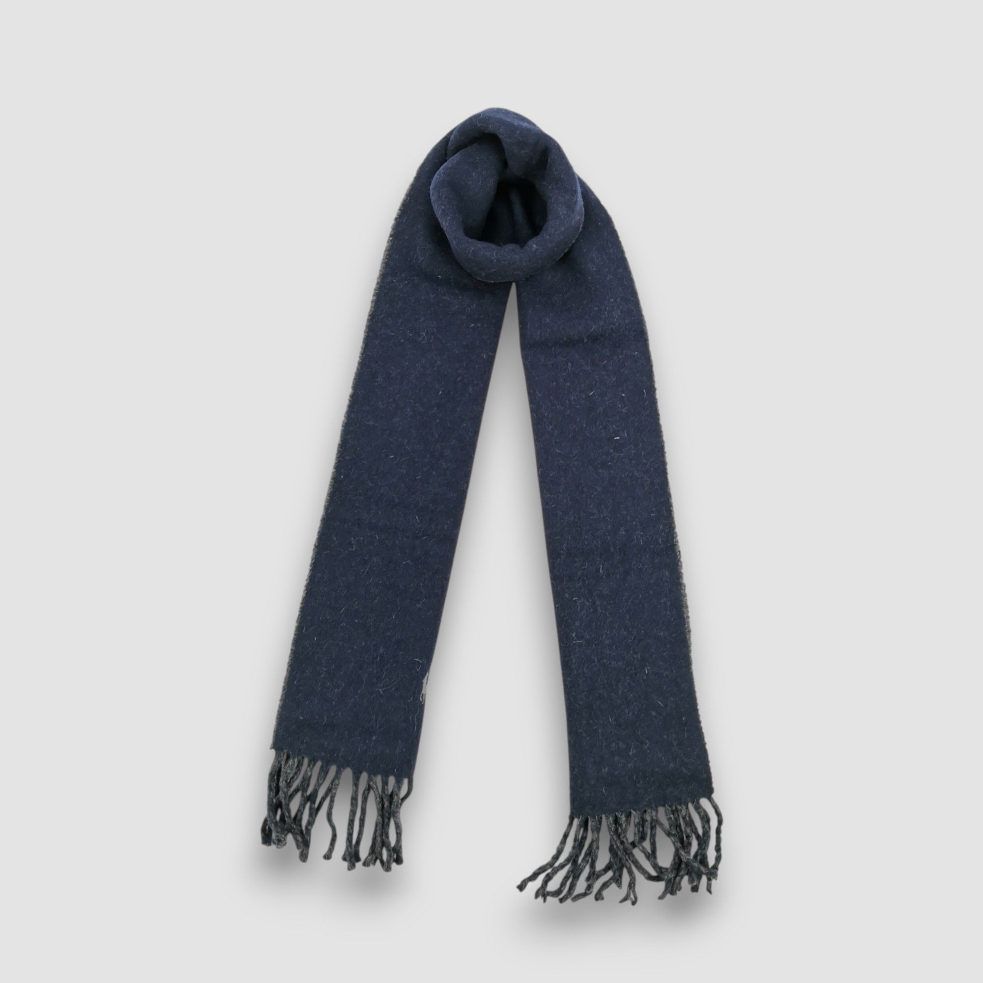 Vintage Polo Ralph Lauren Scarf Wool Fringe Scarves