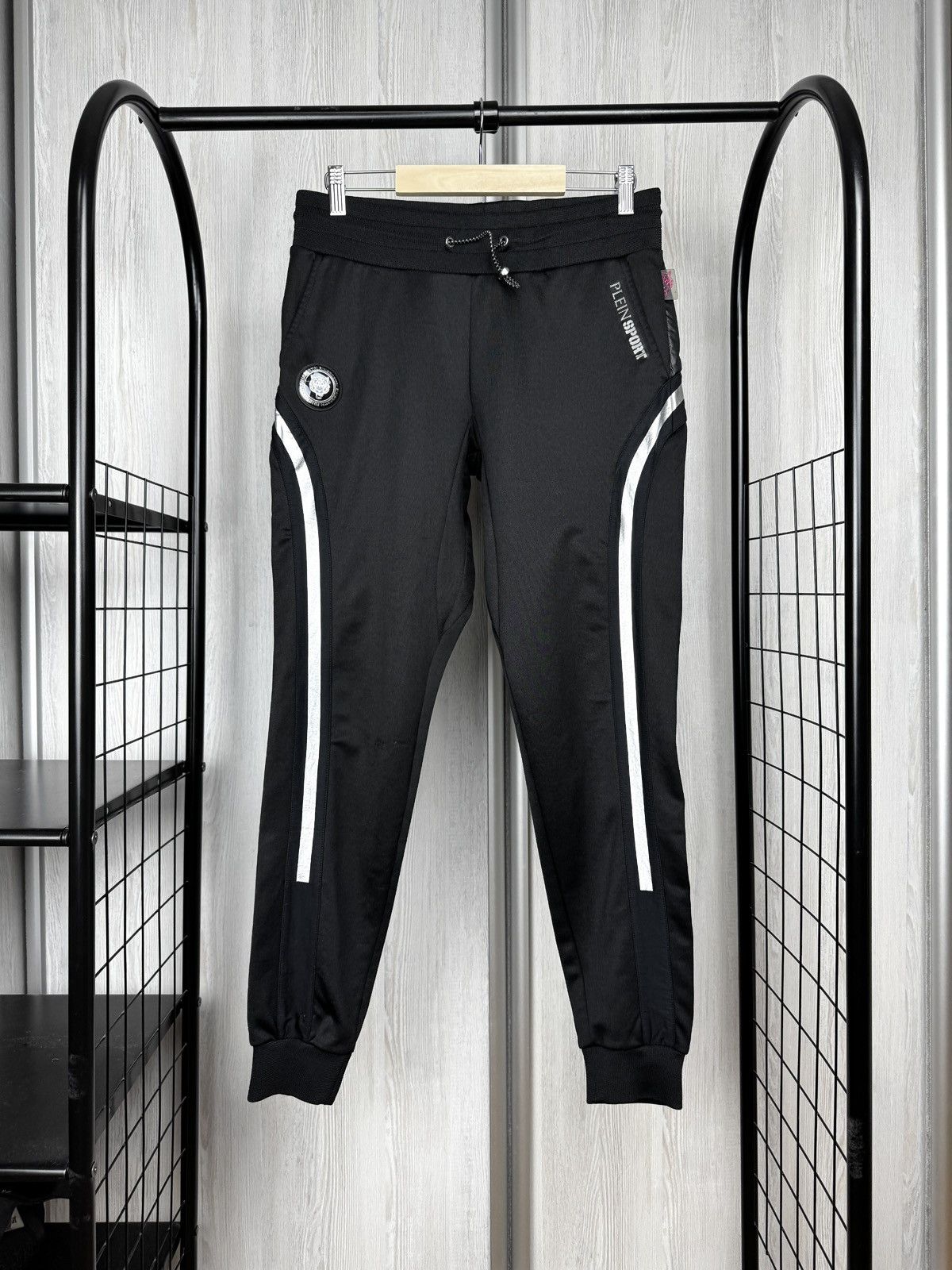 Philipp Plein Philipp Plein Sport 78 big logo track pants size XS Size US 29 - 1 Thumbnail