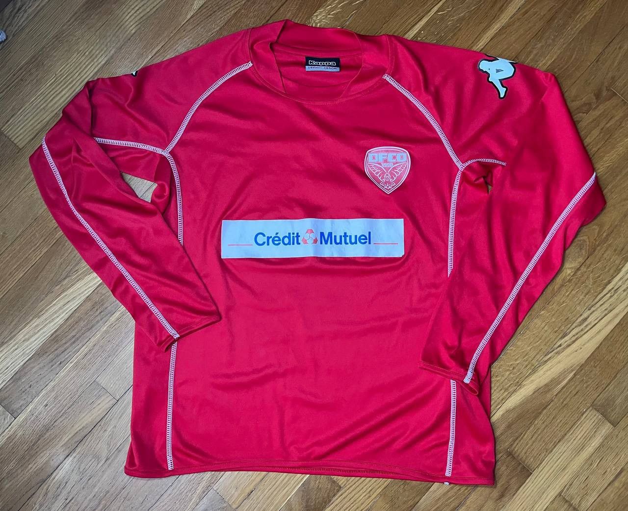 Kappa Kappa Dijon FCO soccer long sleeve jersey tee Size US XS / EU 42 / 0 - 1 Thumbnail