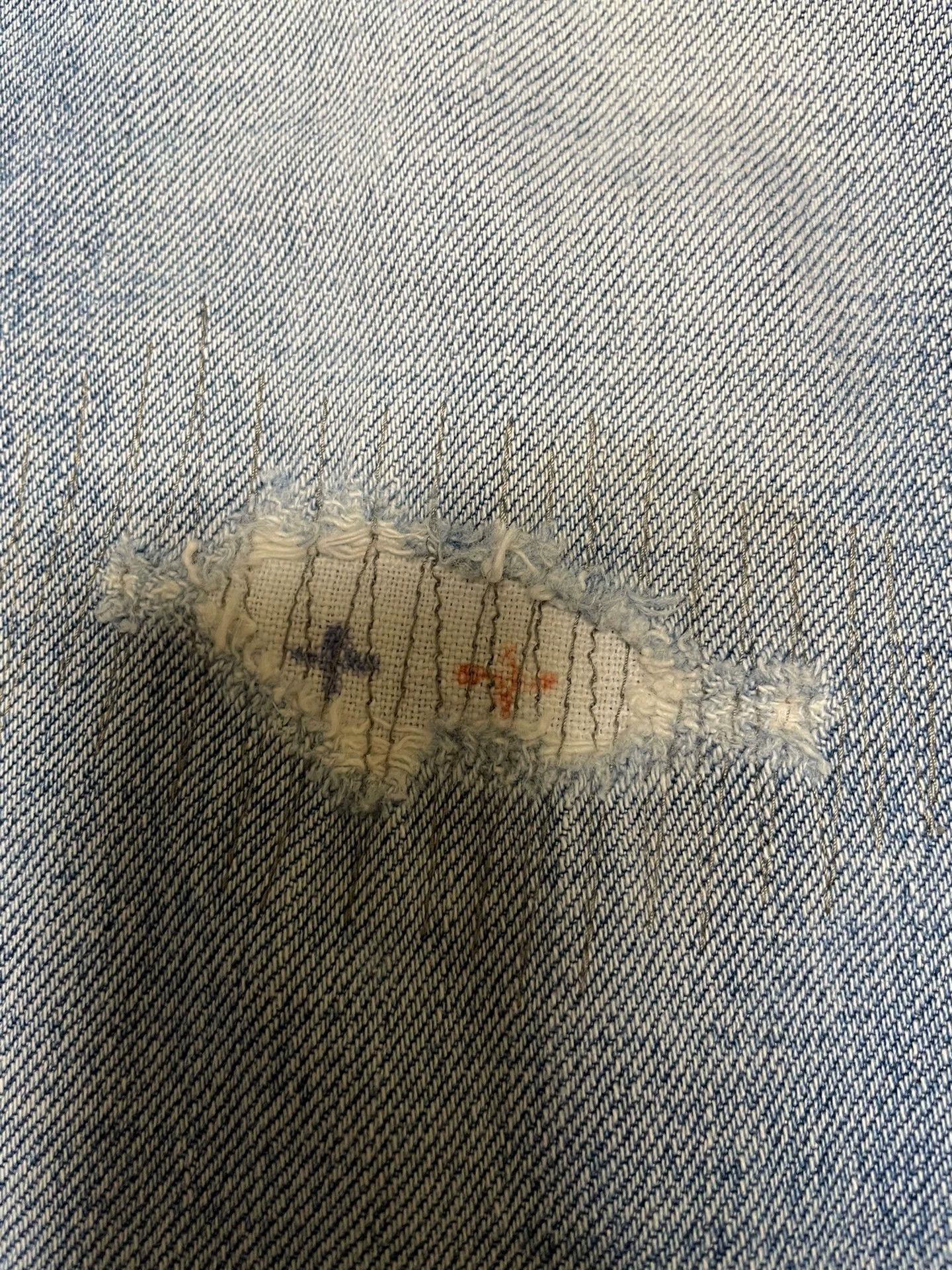 Visvim VISVIM 05D10 Cross Patch Washed Jeans Size US 34 / EU 50 - 2 Thumbnail