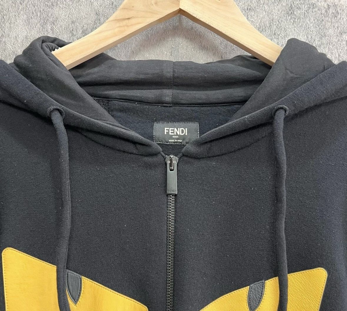 Fendi Fendi Monster Eyes Zip-Up Hoodie -2507 Size US S / EU 44-46 / 1 - 3 Thumbnail