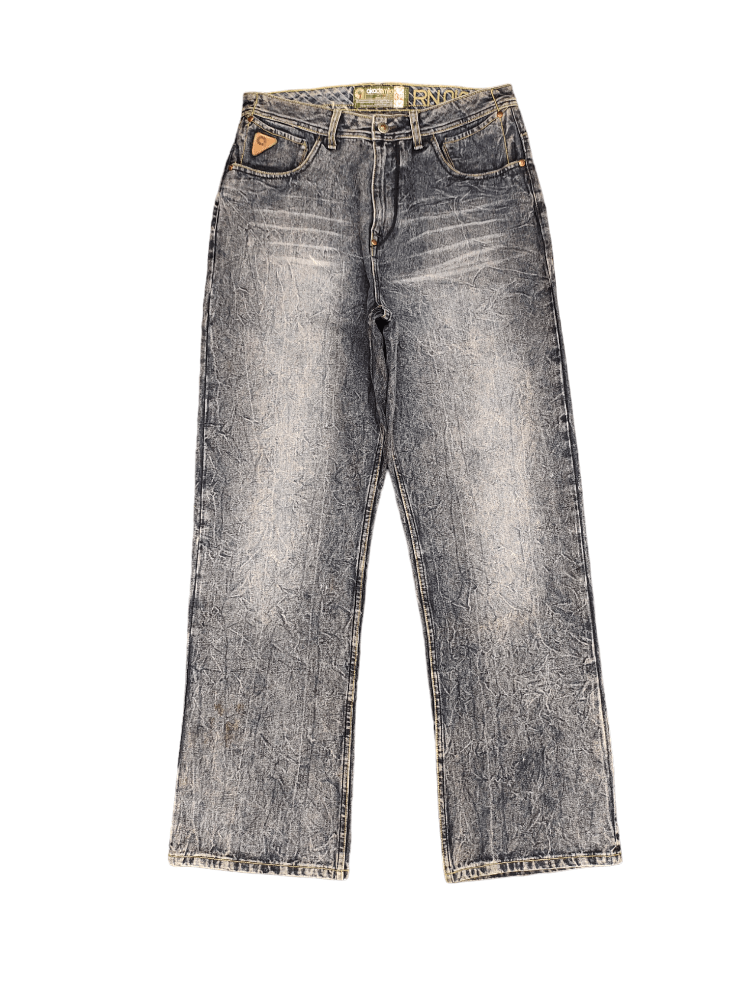 Akademiks Baggy Jeans 90s Akademiks Wide Leg Denim Y2k Jnco Size US 32 / EU 48 - 7 Thumbnail