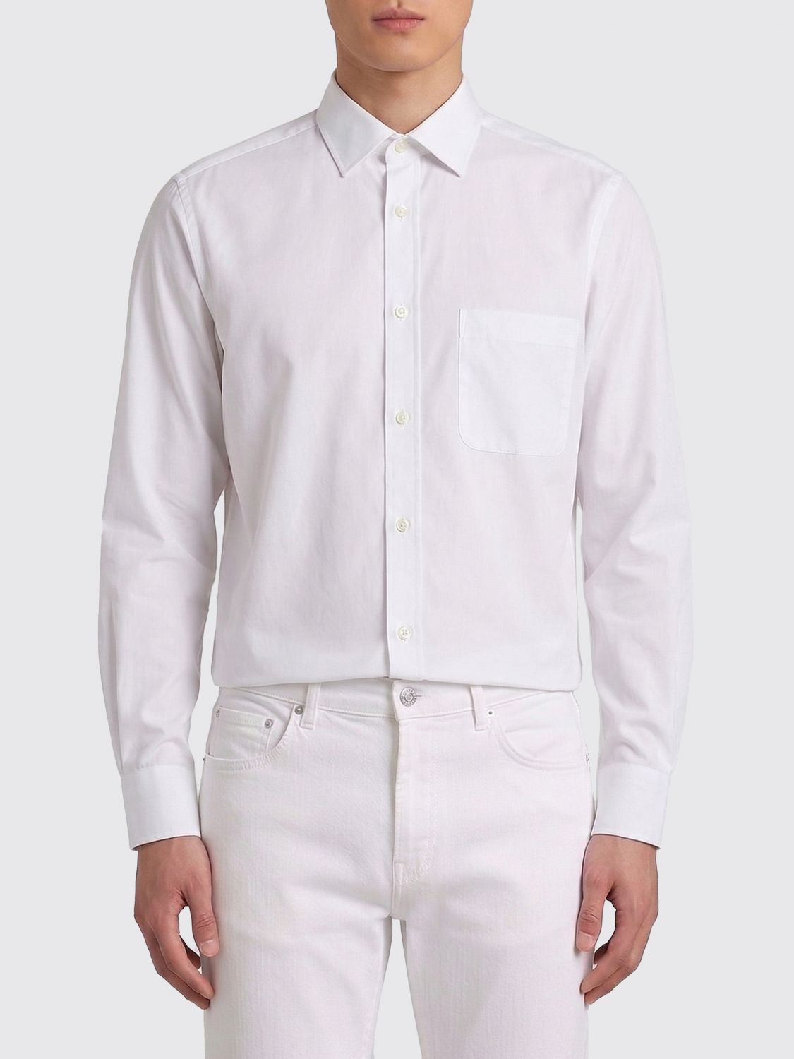 Maison Margiela Maison Margiela Shirt Men White Size US L / EU 52-54 / 3 - 1 Thumbnail