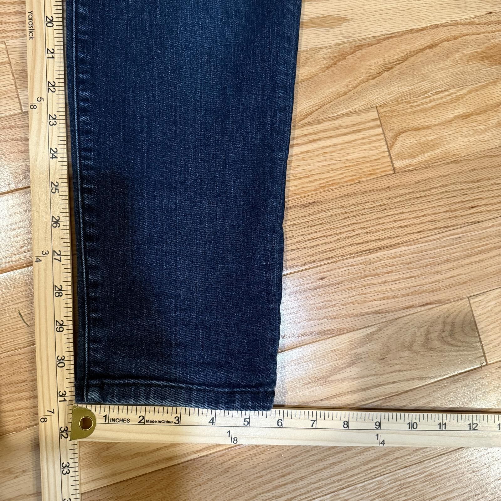 Other KUT Diana Skinny Jeans Dark Blue Stretch Denim – Women's 14W Size 36" / US 14 / IT 50 - 4 Thumbnail
