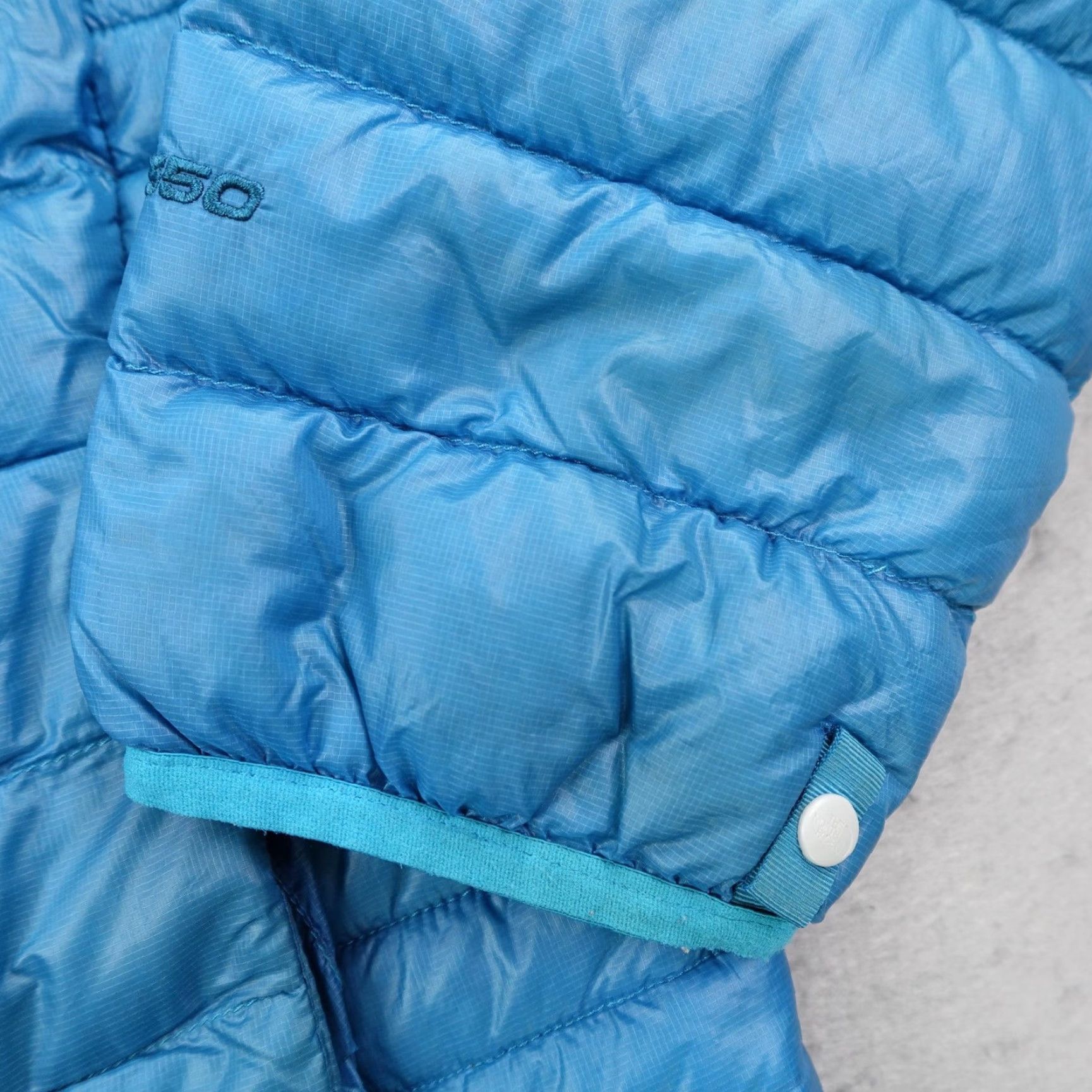 The North Face The North Face Jacket Mens XL Blue 550 Down Puffer Quilted Insulated Full Zip Coat Size US XL / EU 56 / 4 - 7 Thumbnail