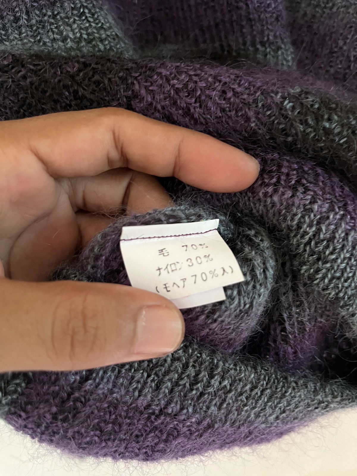 Aran Isles Knitwear Vintage Misaki Japan Mohair Knitwear Size M / US 6-8 / IT 42-44 - 6 Thumbnail