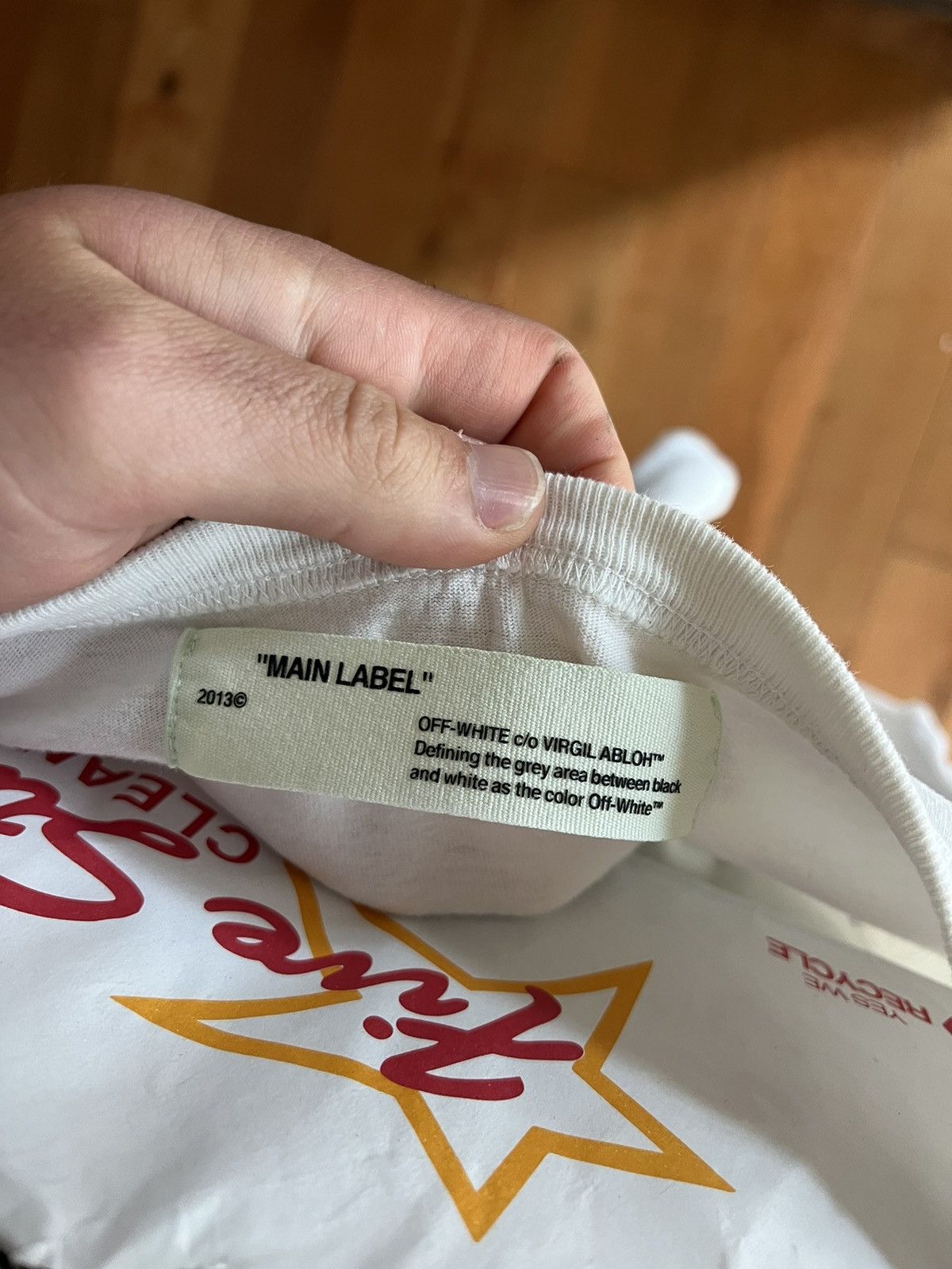 Off-White Off White “Seeing Things” Tee Size US S / EU 44-46 / 1 - 8 Thumbnail