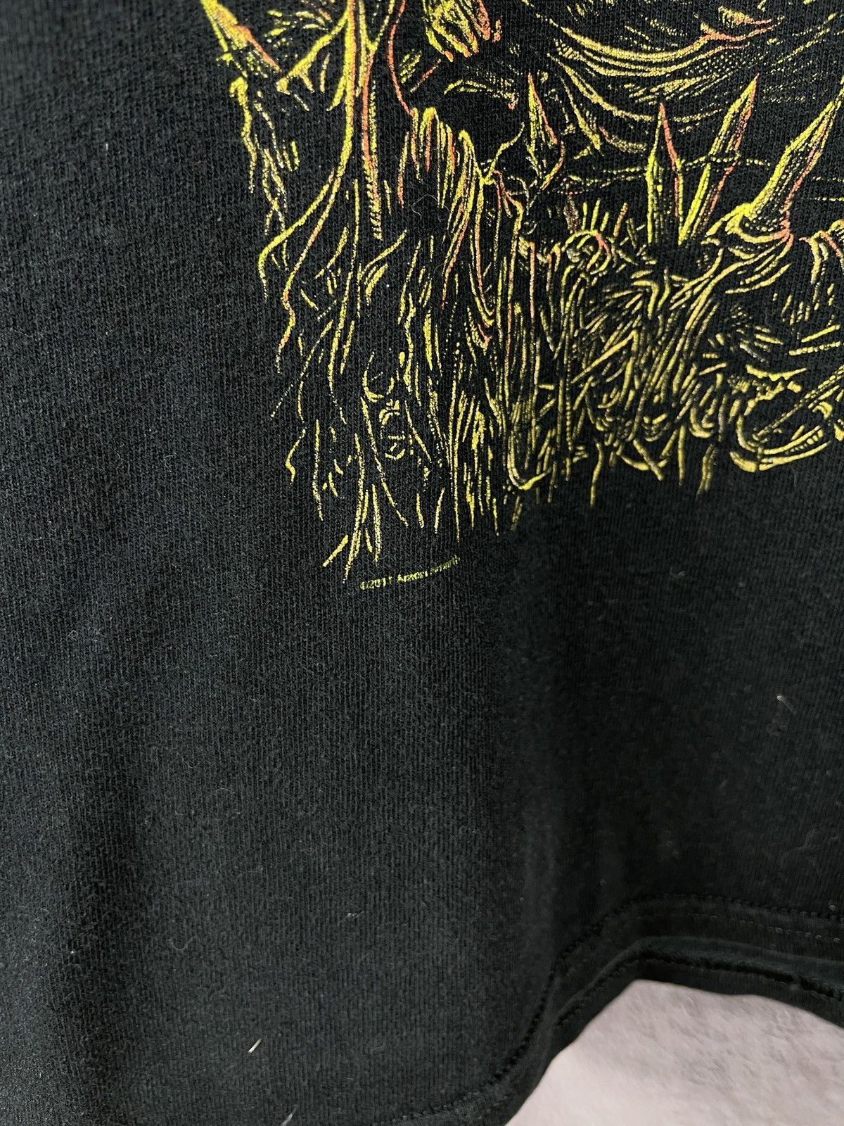 Anvil Anvil vintage 2011 Amon Amarth band tee shirt rock Size US L / EU 52-54 / 3 - 5 Thumbnail