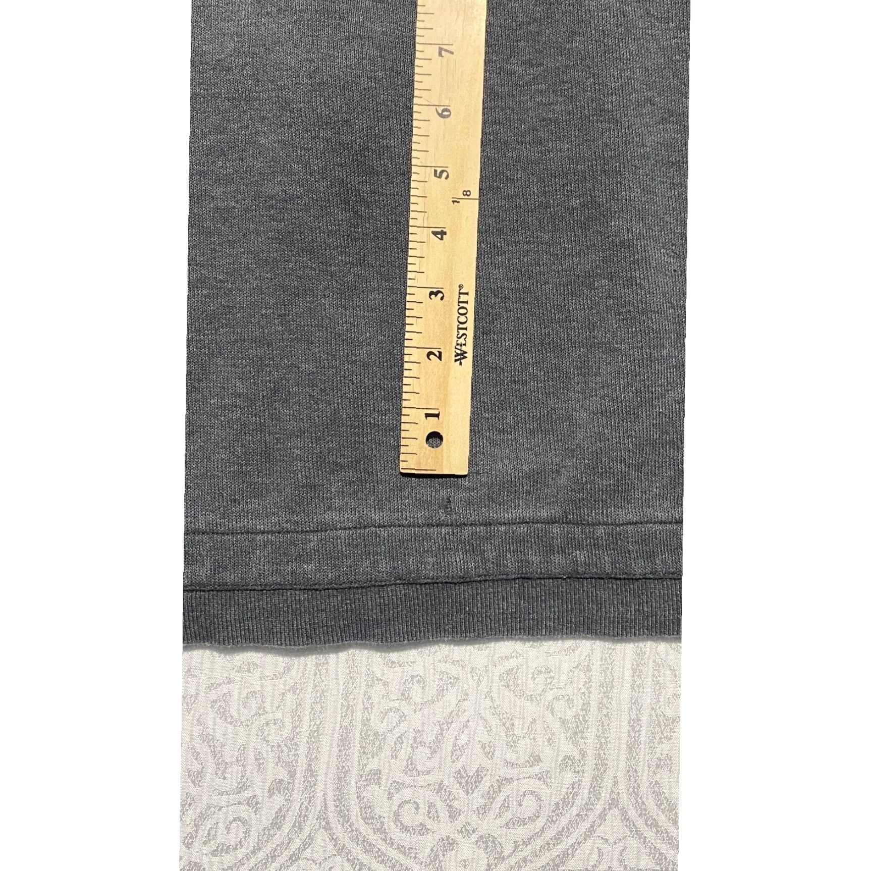 Calvin Klein Calvin Klein Charcoal Gray Full Zip Mock Neck Cotton Jacket Mens Size S Size US S / EU 44-46 / 1 - 3 Thumbnail