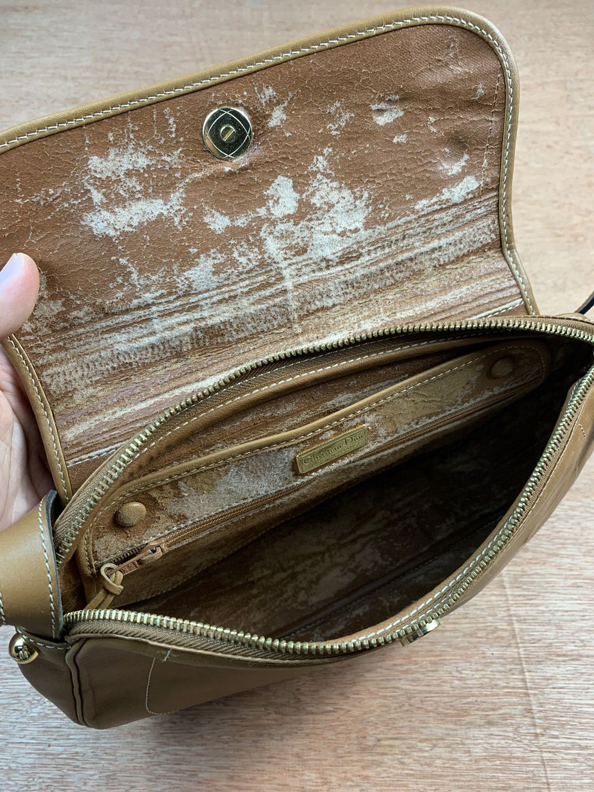 Christian Dior Monsieur Vintage christian dior leather shoulder bag Size ONE SIZE - 12 Thumbnail