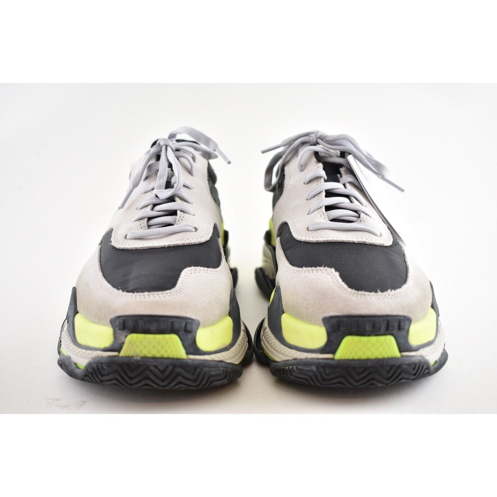 Balenciaga Balenciaga Triple S Mens V2 Black Grey Jaune Nylon Speed Size US 9 / EU 42 - 4 Thumbnail