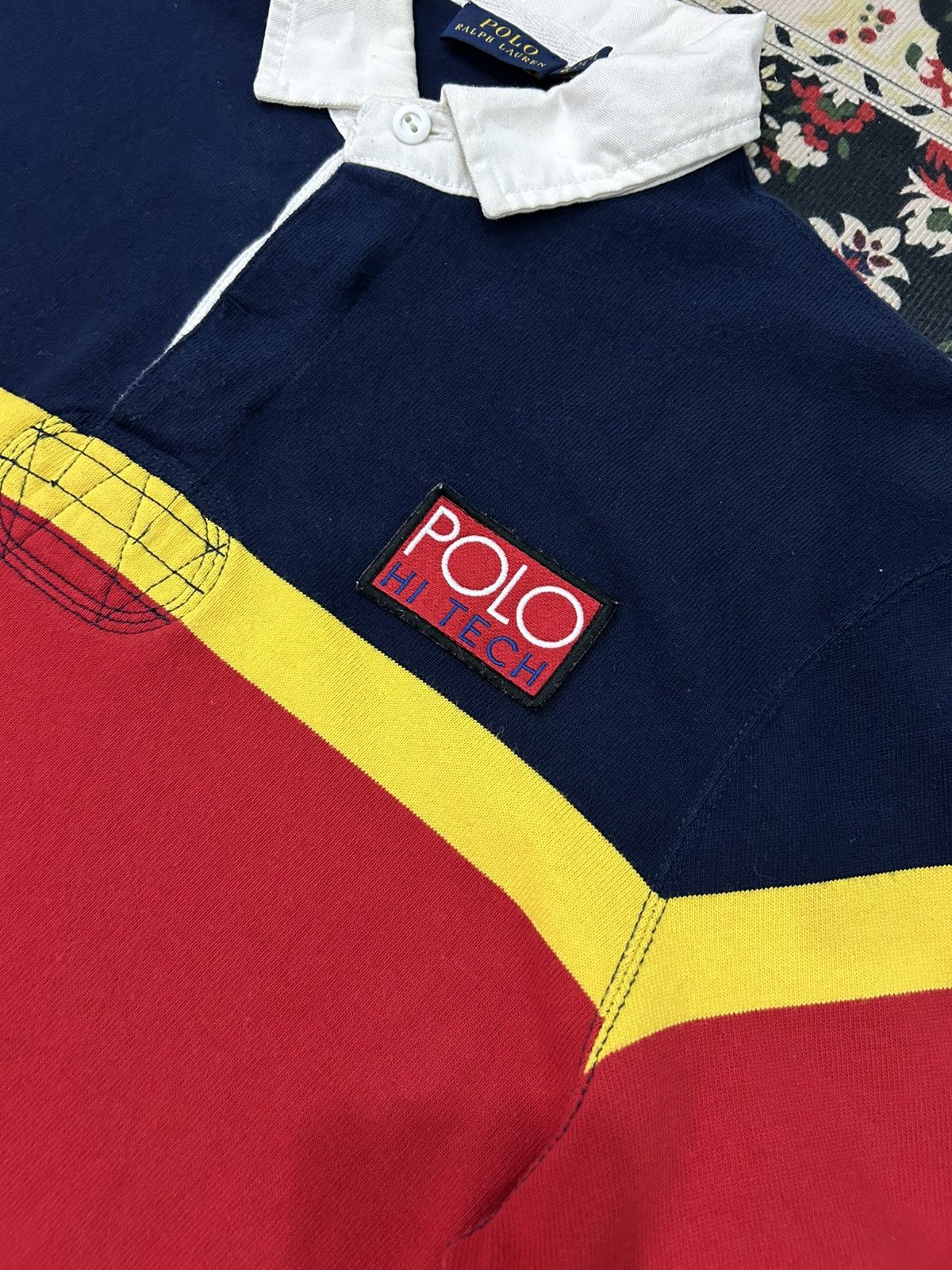 Vtg 90s Polo Rugby Hi Tech