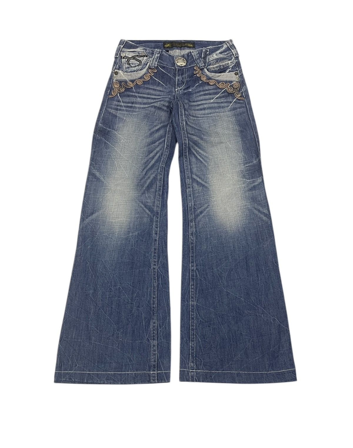 Hysteric Glamour RedPepper Japan Flare Jeans Size US 29 - 4 Thumbnail