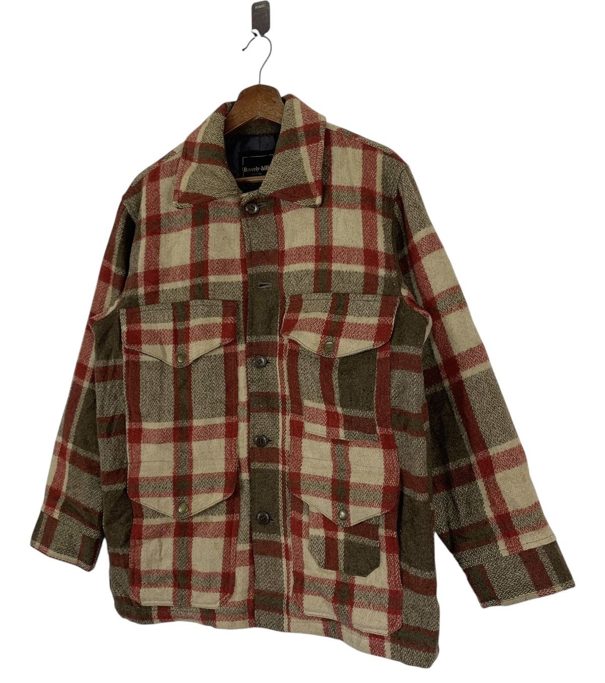 Vintage Vintage Beverly Hills Style Filson Mackinaw Tartan Wool Size US M / EU 48-50 / 2 - 2 Thumbnail