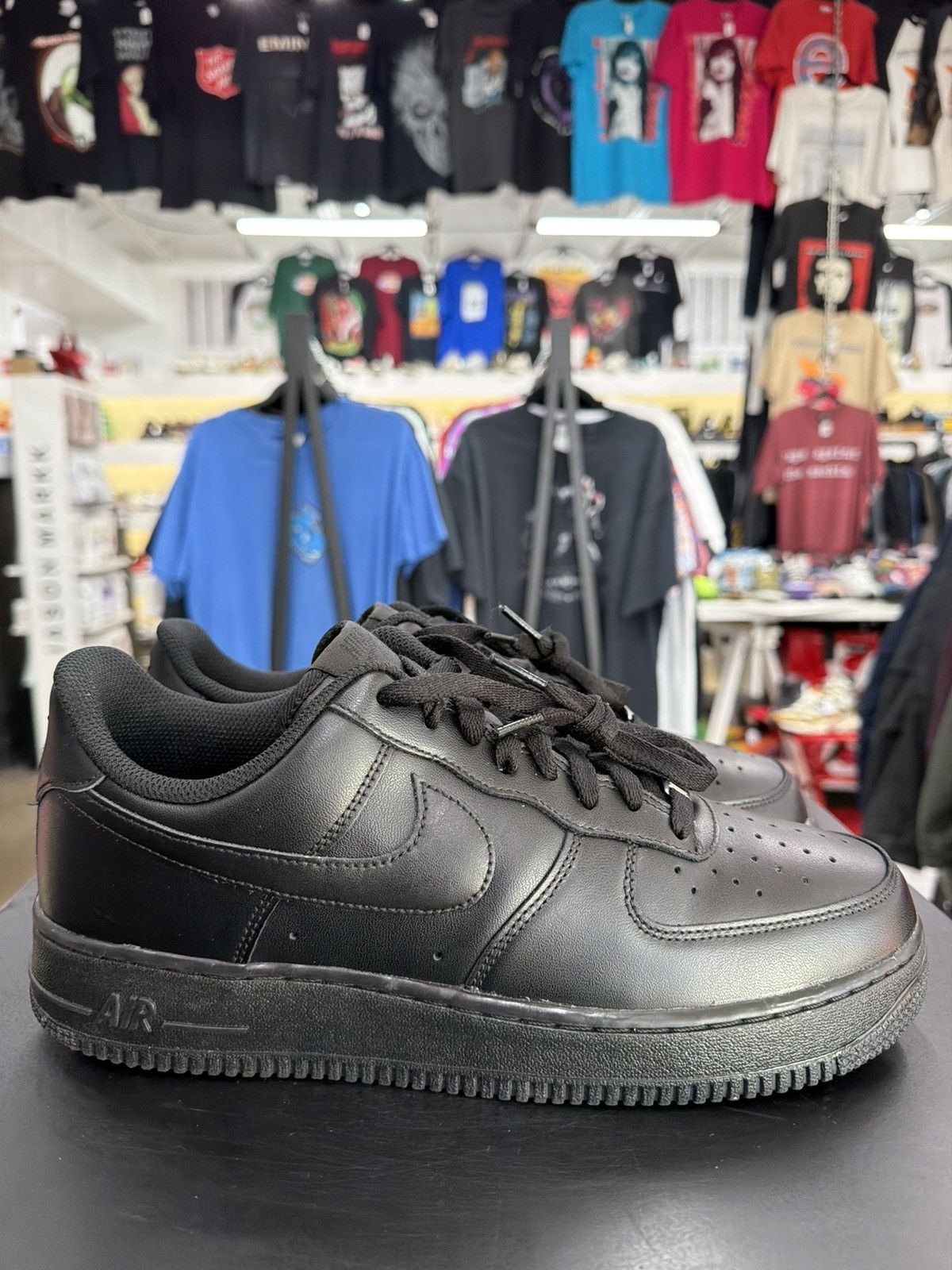 Nike Nike Air Force 1 Low Black Size 10 (2021) Size US 10 / EU 43 - 6 Thumbnail