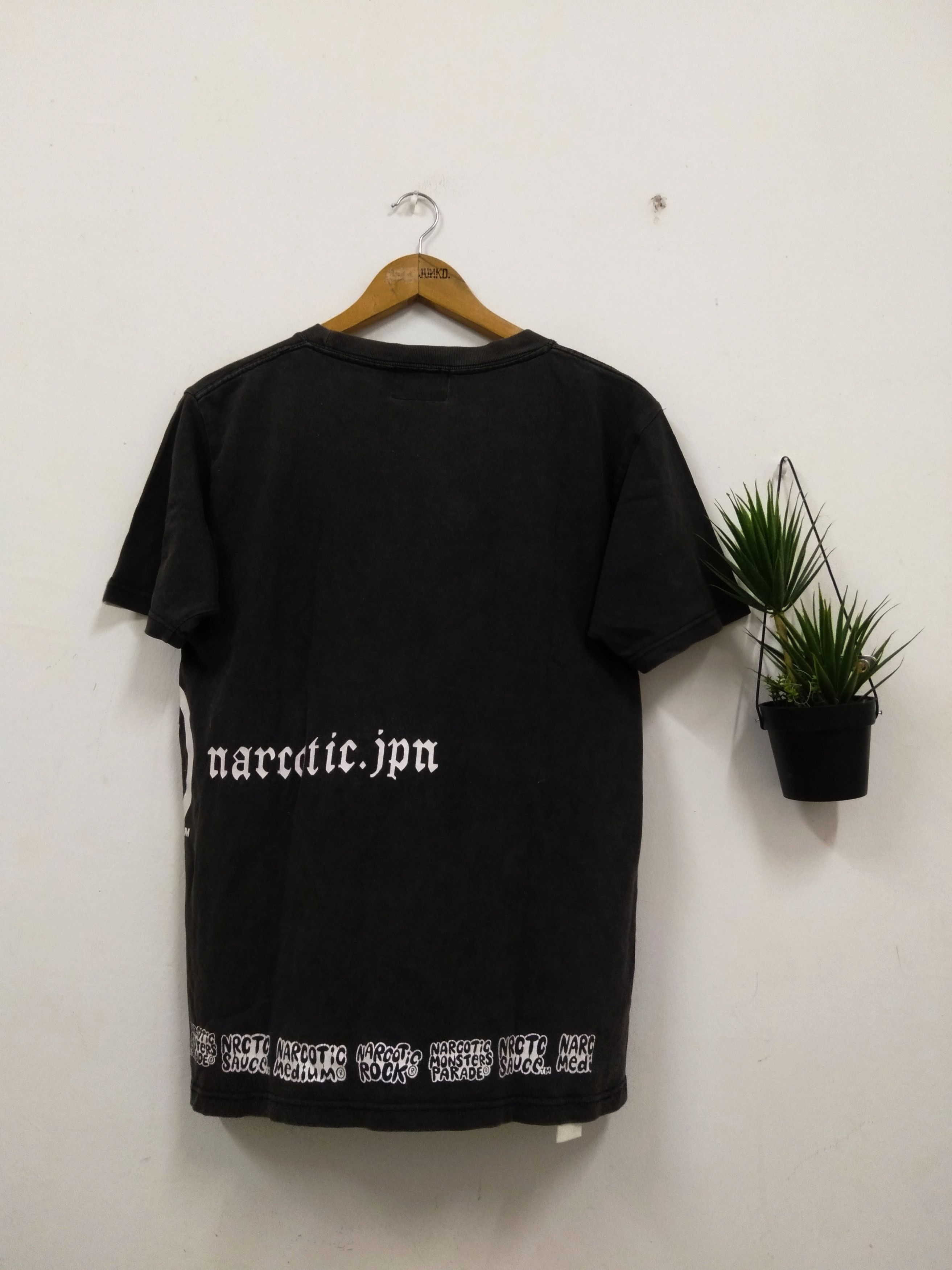 Narcotic GDC Vintage Narcotic Japanese brand t shirt overprinted Size US M / EU 48-50 / 2 - 2 Thumbnail