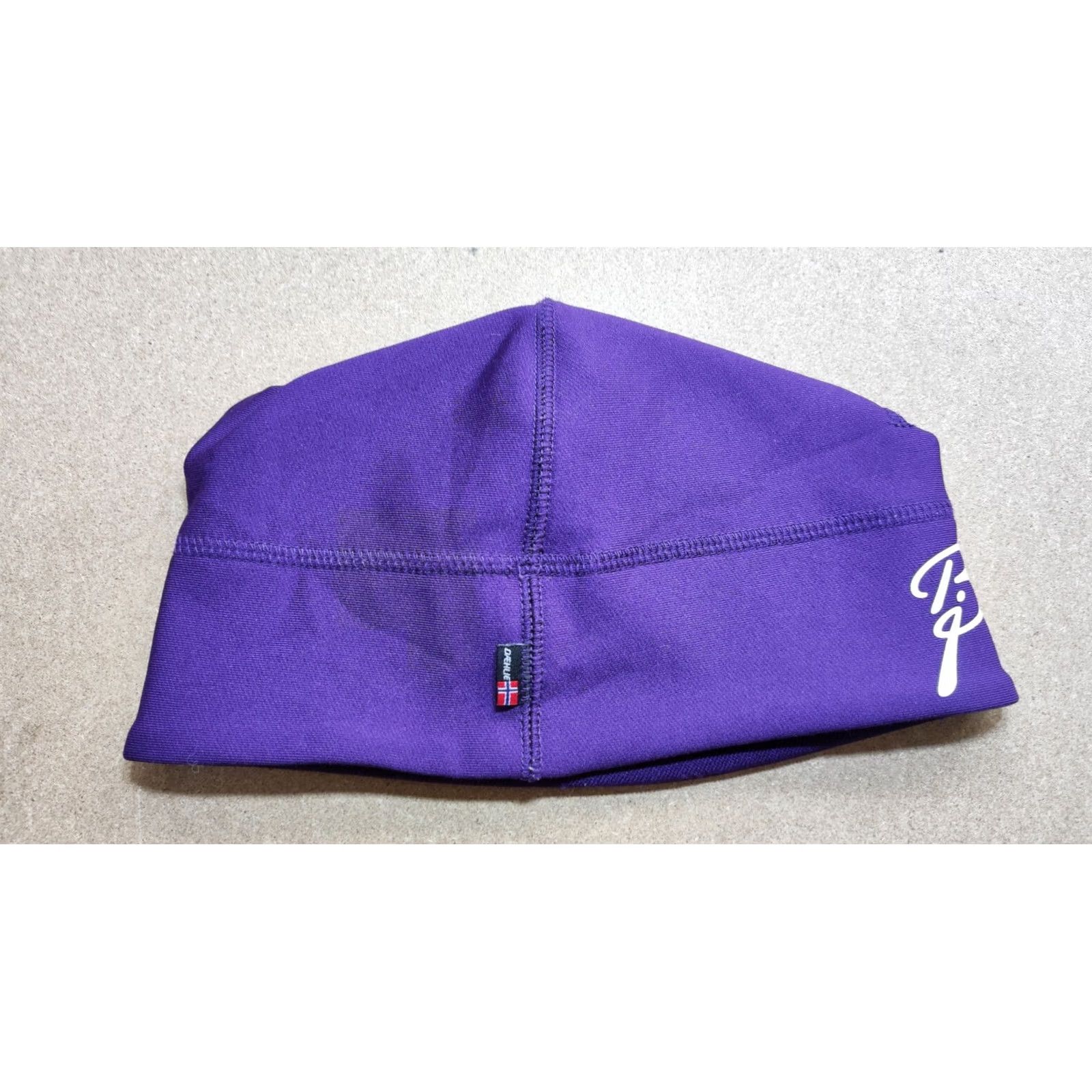 Vintage Bjorn Daehlie Purple Hat Ski Cap One Size Winter Cross Country Biathlon Thermal Beanie Mens Womens Unisex Adults Size ONE SIZE - 4 Thumbnail