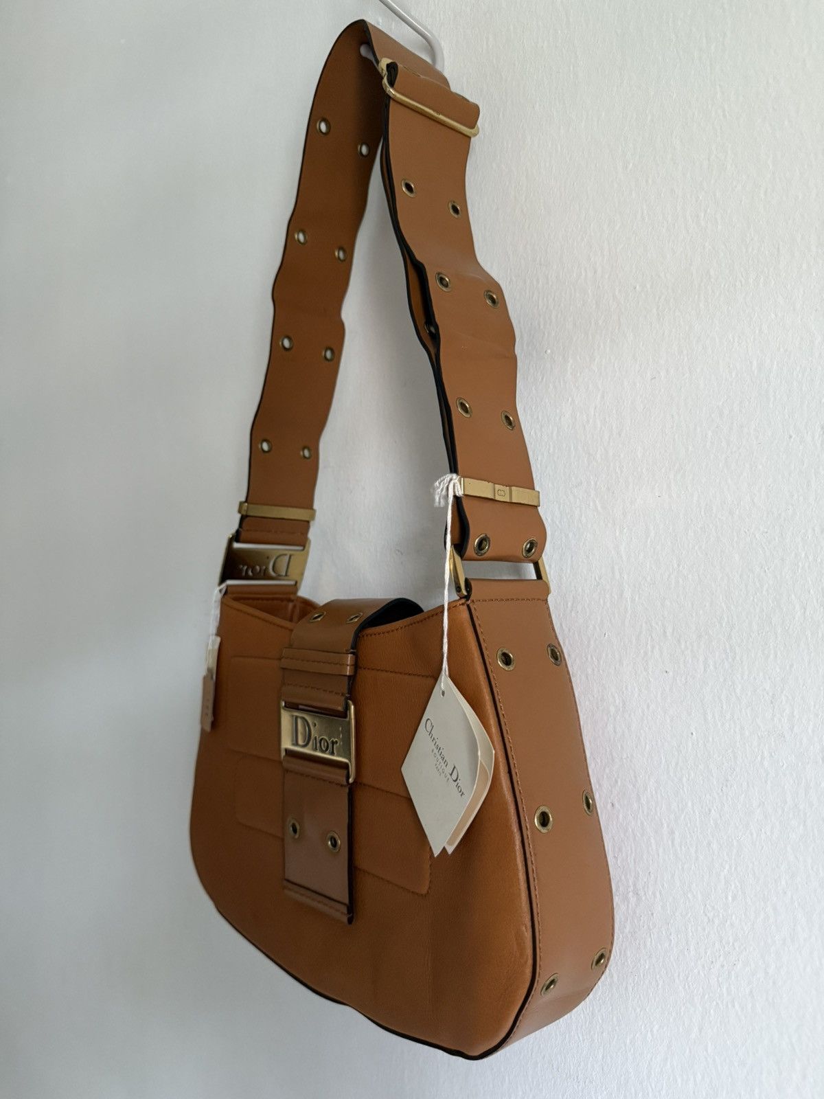 Dior 2002 Dior Street Chic Colombus shoulder bag Galliano era Size ONE SIZE - 7 Thumbnail