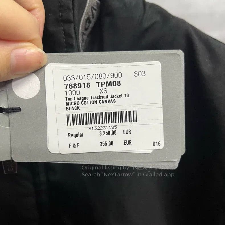 Balenciaga Balenciaga Black Letter Logo Pattern Printed Collar Size US S / EU 44-46 / 1 - 4 Thumbnail