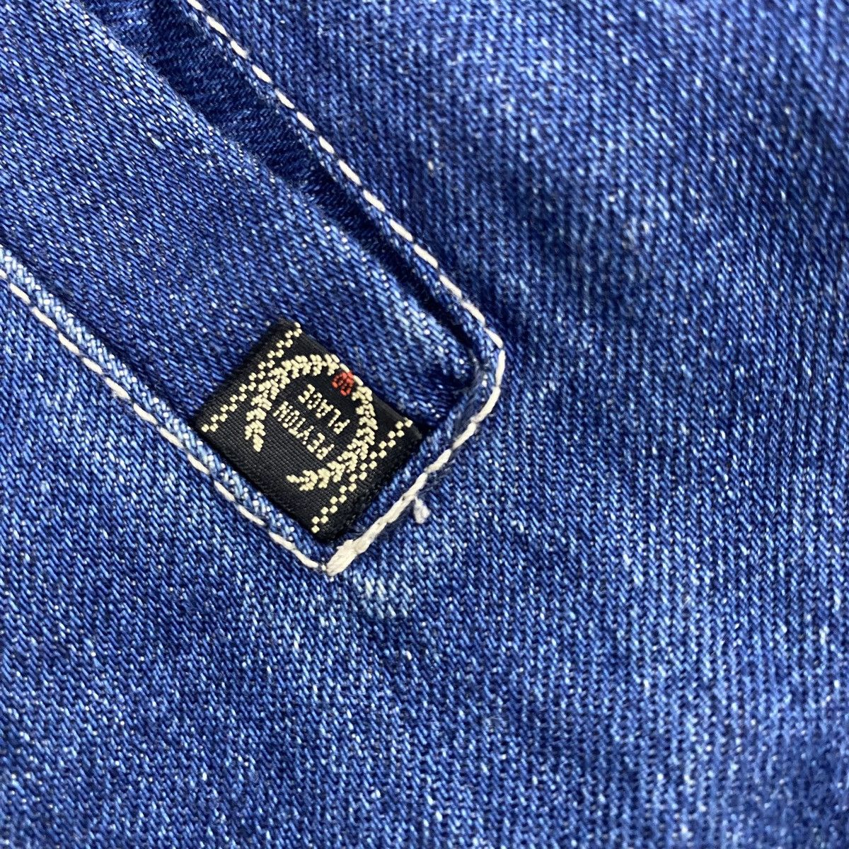 PPFM Vintage PPFM Boxy Denim Bombers Jacket Size US L / EU 52-54 / 3 - 7 Thumbnail