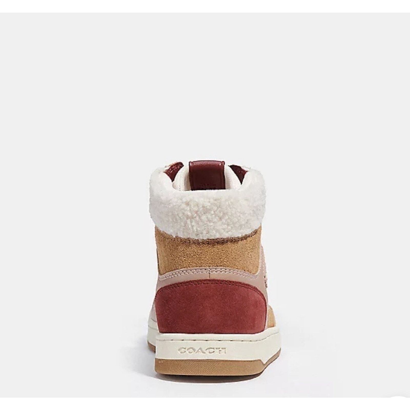 Coach Coach CE872 Hi Top Sherpa Sneakers Suede Women’s 10B Size US 10 / IT 40 - 4 Thumbnail
