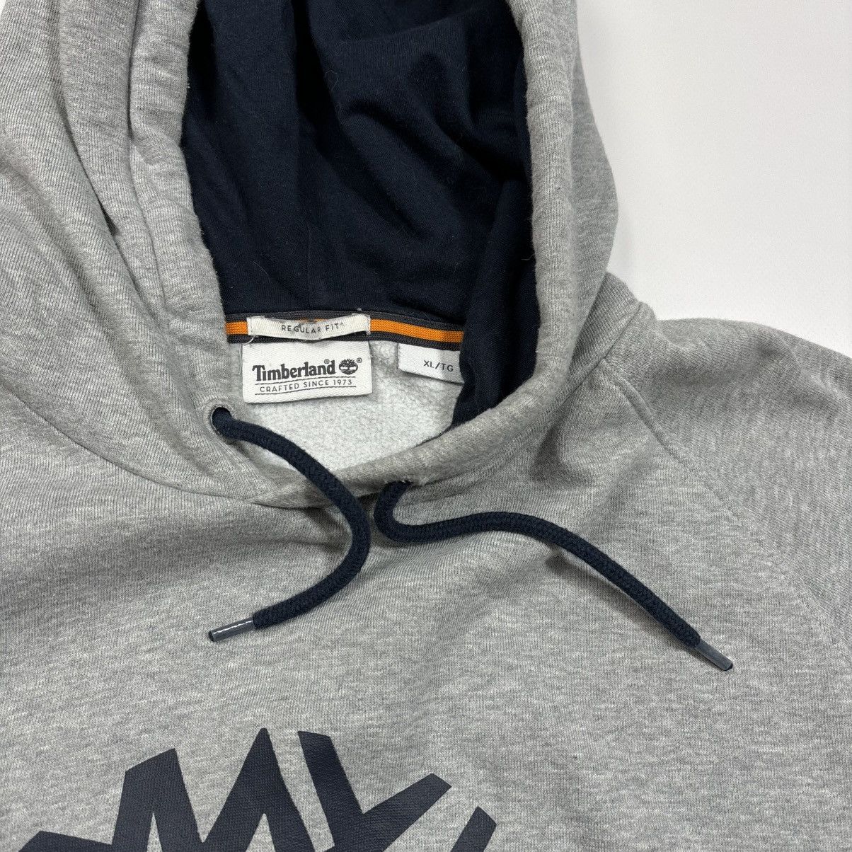 Timberland Timberland hoodie XL grey streetwear vintage big logo Size US XL / EU 56 / 4 - 3 Thumbnail