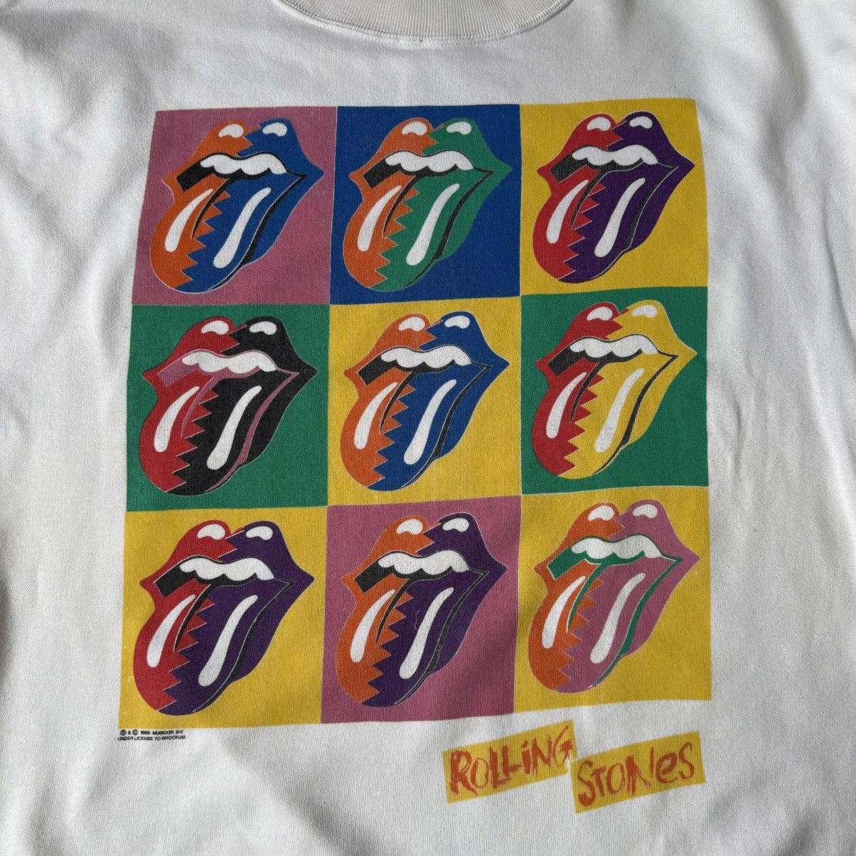 Band Tees × The Rolling Stones × Vintage Vintage The Rolling Stones 1989 American Tour Sweatshirt 80s Size US L / EU 52-54 / 3 - 15 Thumbnail