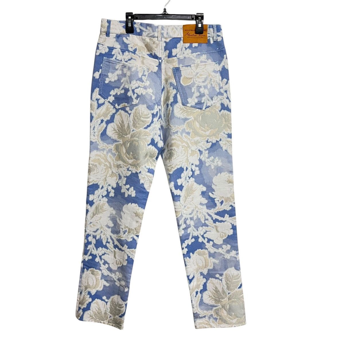 Martine Rose New Mens Martine Rose Floral Embroidered Jeans Pants Size US 32 / EU 48 - 2 Thumbnail