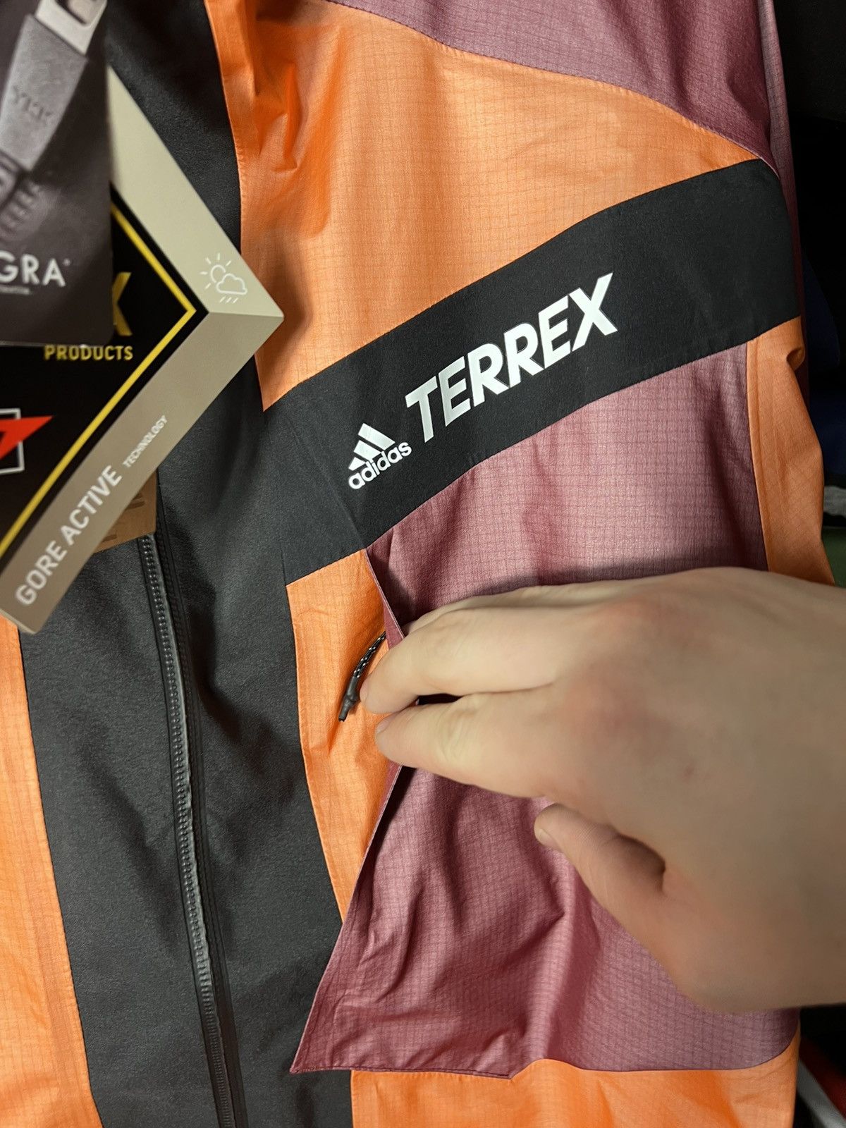 Adidas 🧥 Adidas Terrex Gore-Tex Alpine Windbreaker Gorpcore Size M Size US M / EU 48-50 / 2 - 14 Thumbnail
