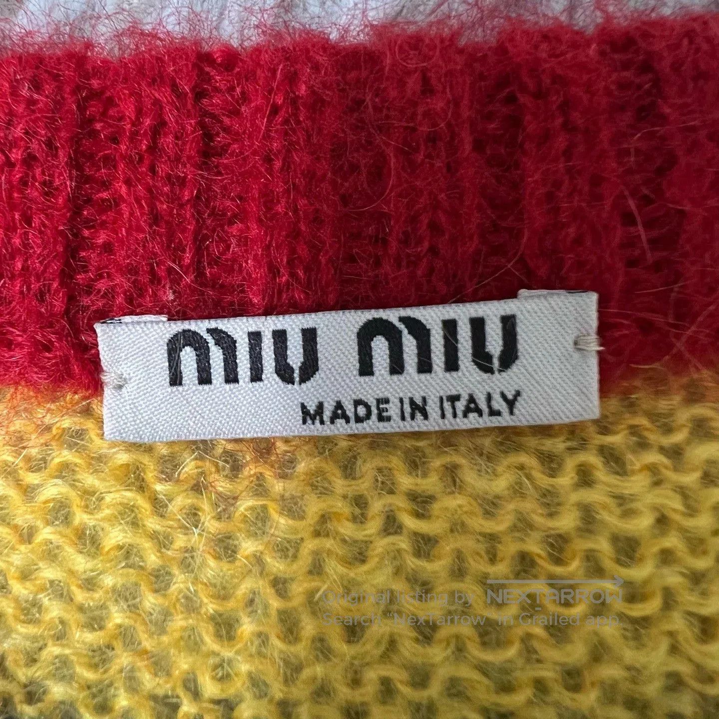 Miu Miu Miu Miu Knit Sweater. Size S / US 4 / IT 40 - 3 Thumbnail
