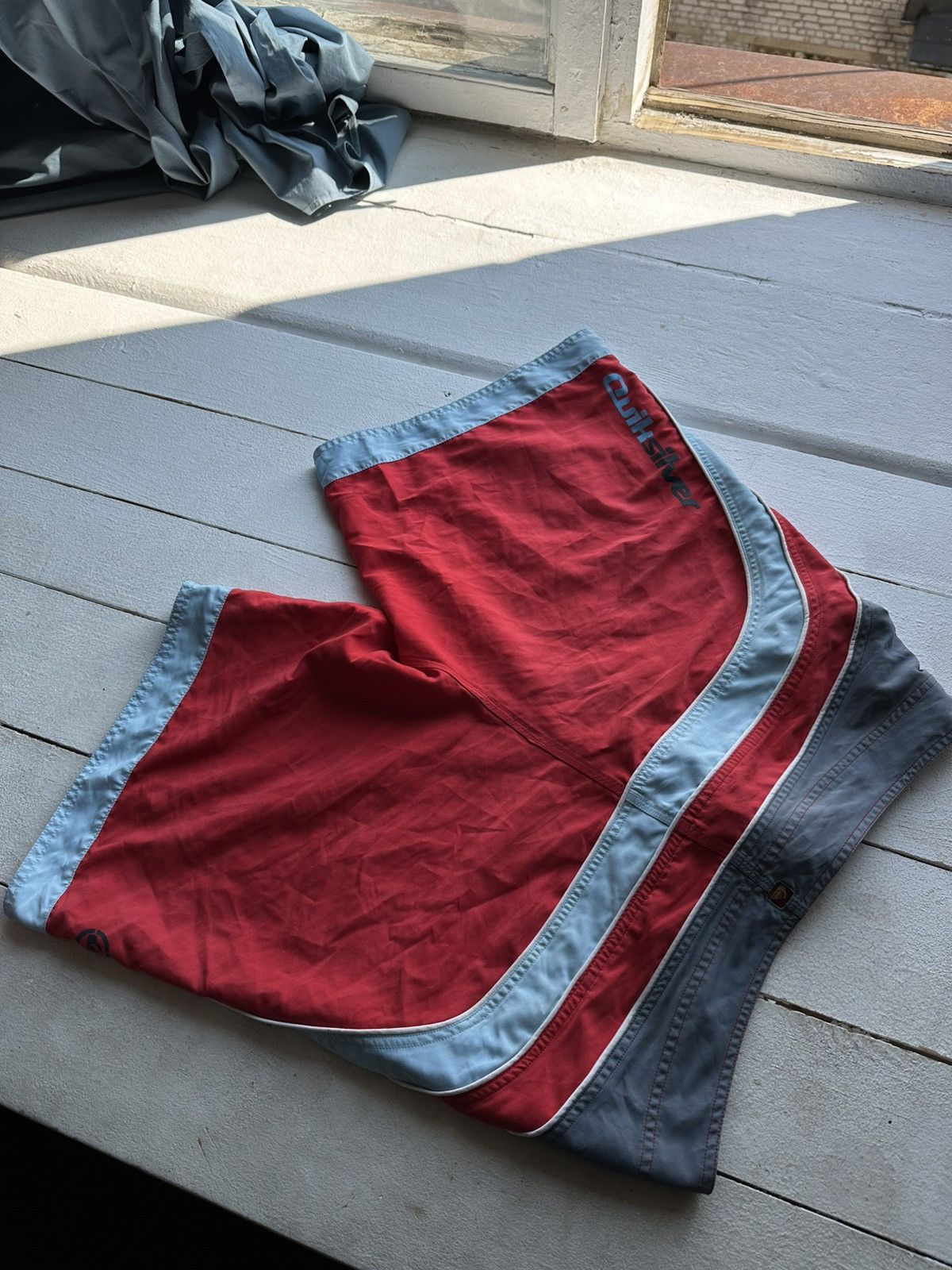 Quiksilver 🚨Vintage Quiksilver Shorts Big Logo Y2K Style 90s Surfing Size US 32 / EU 48 - 11 Thumbnail